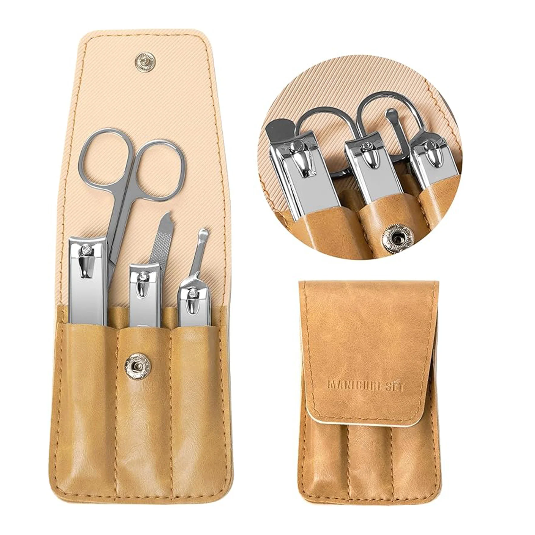 Stainless Steel Nail Clippers Set