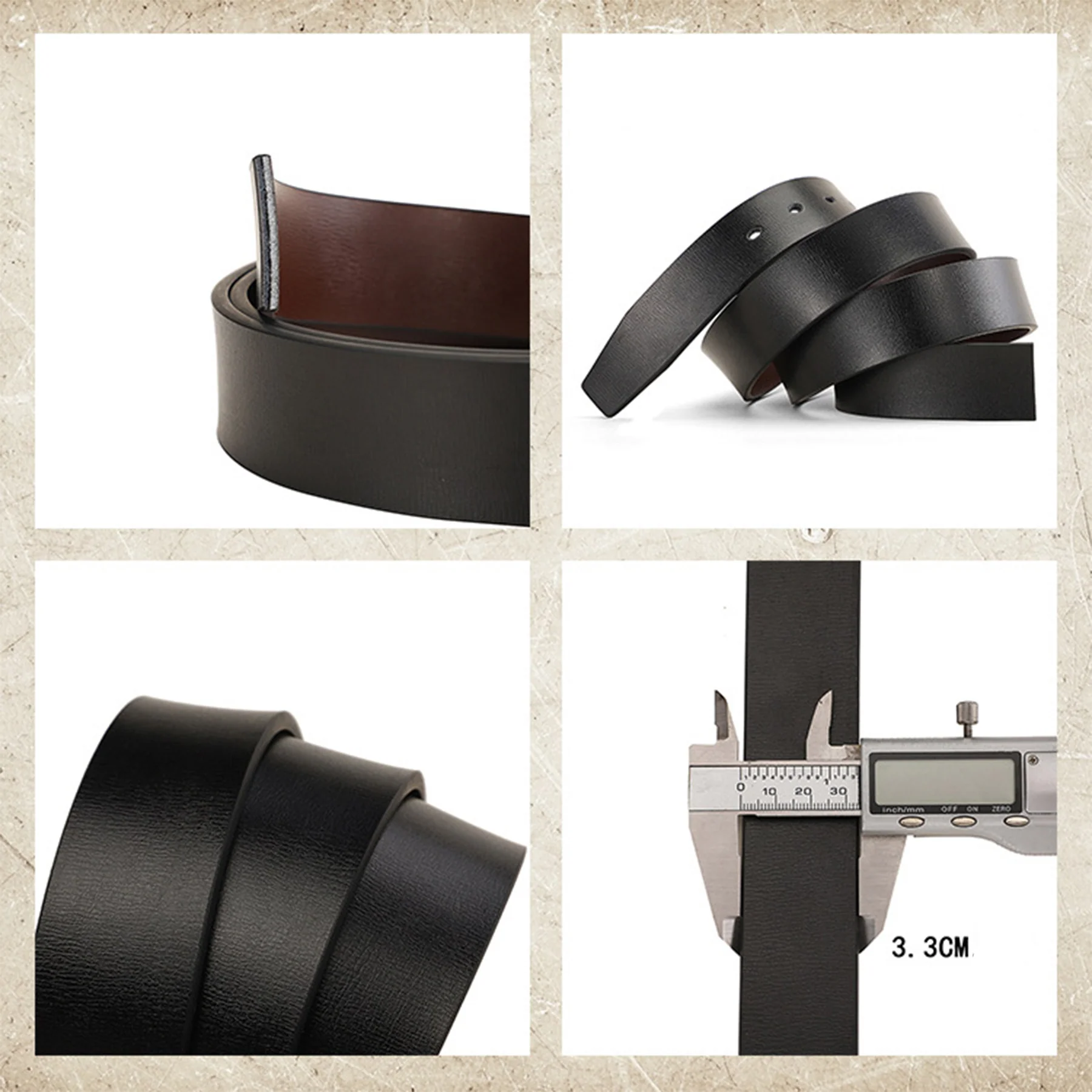 Men Leather Belt