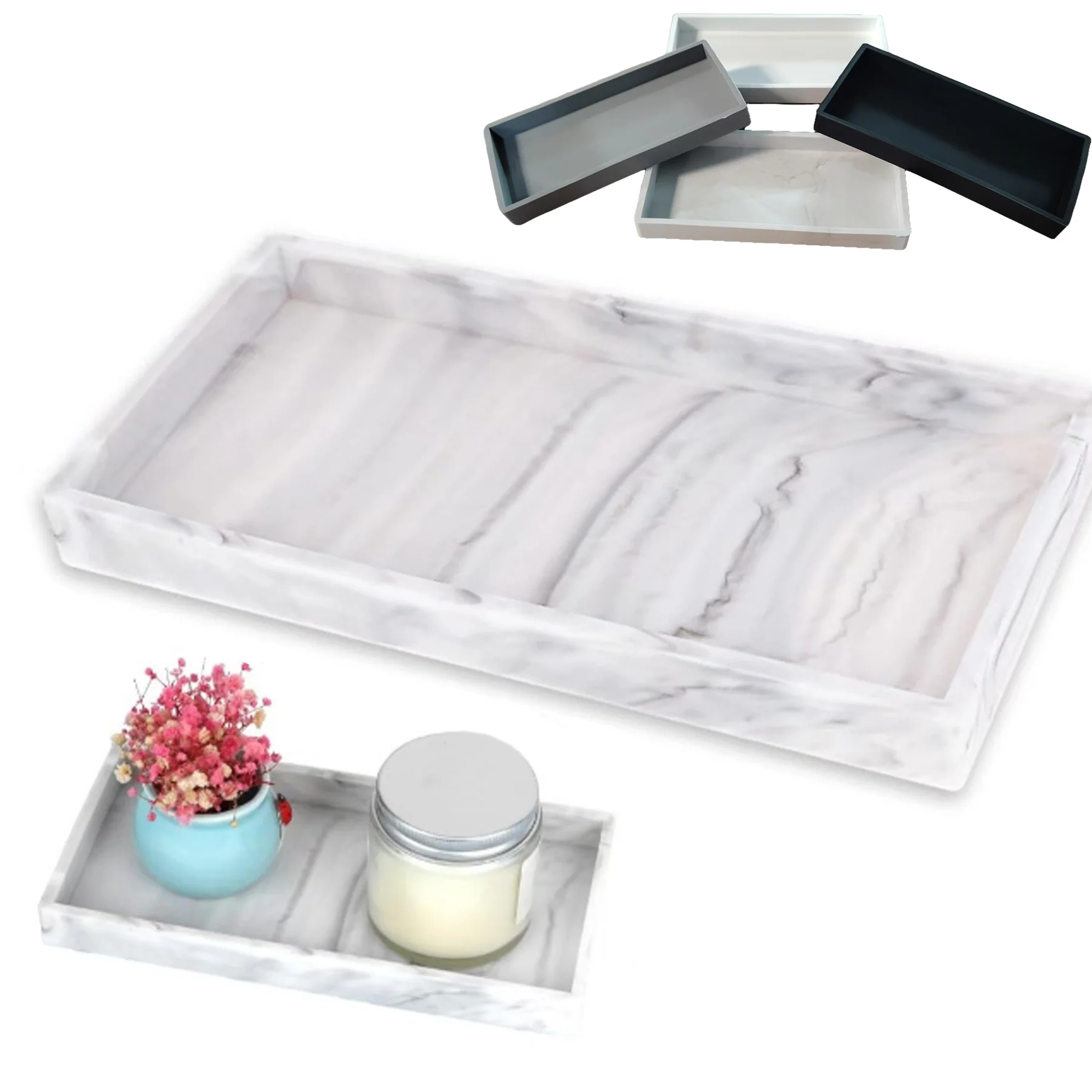 Silicone Countertop Storage Tray