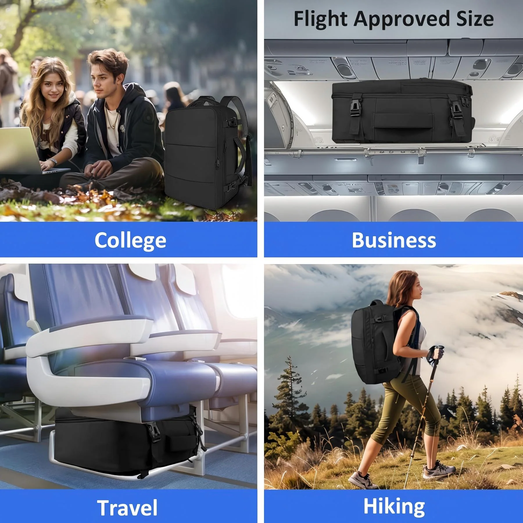 Travel Backpack Usb Charging Port Tsa Laptop Bag
