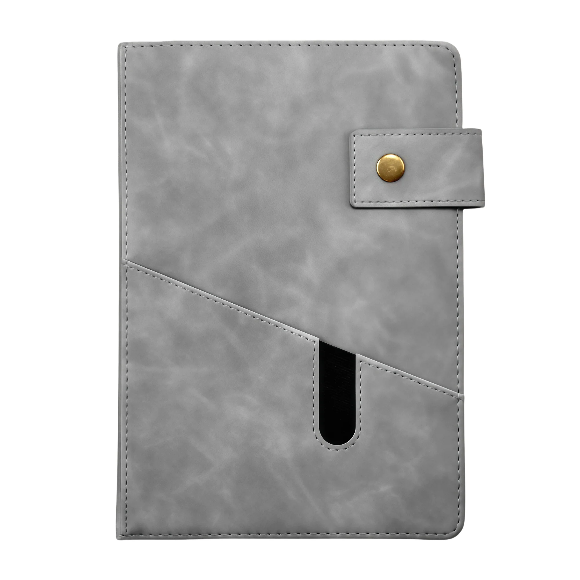 A5 Lined Leather Journal Notebook