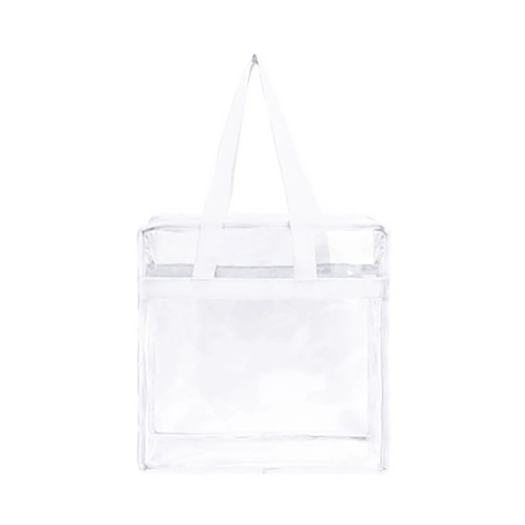 Large Transparent Totes With Zippers