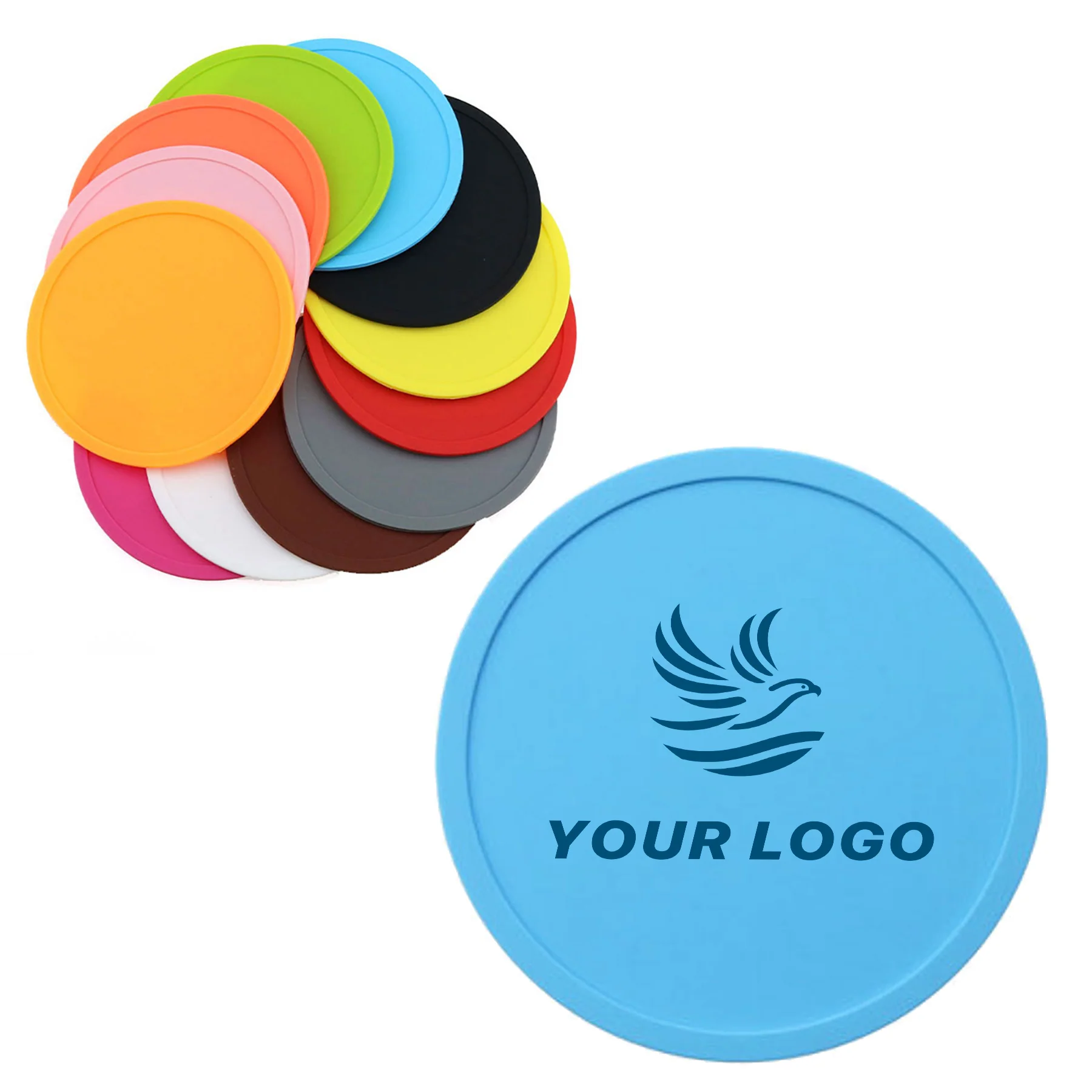 Non-Slip Silicone Coasters