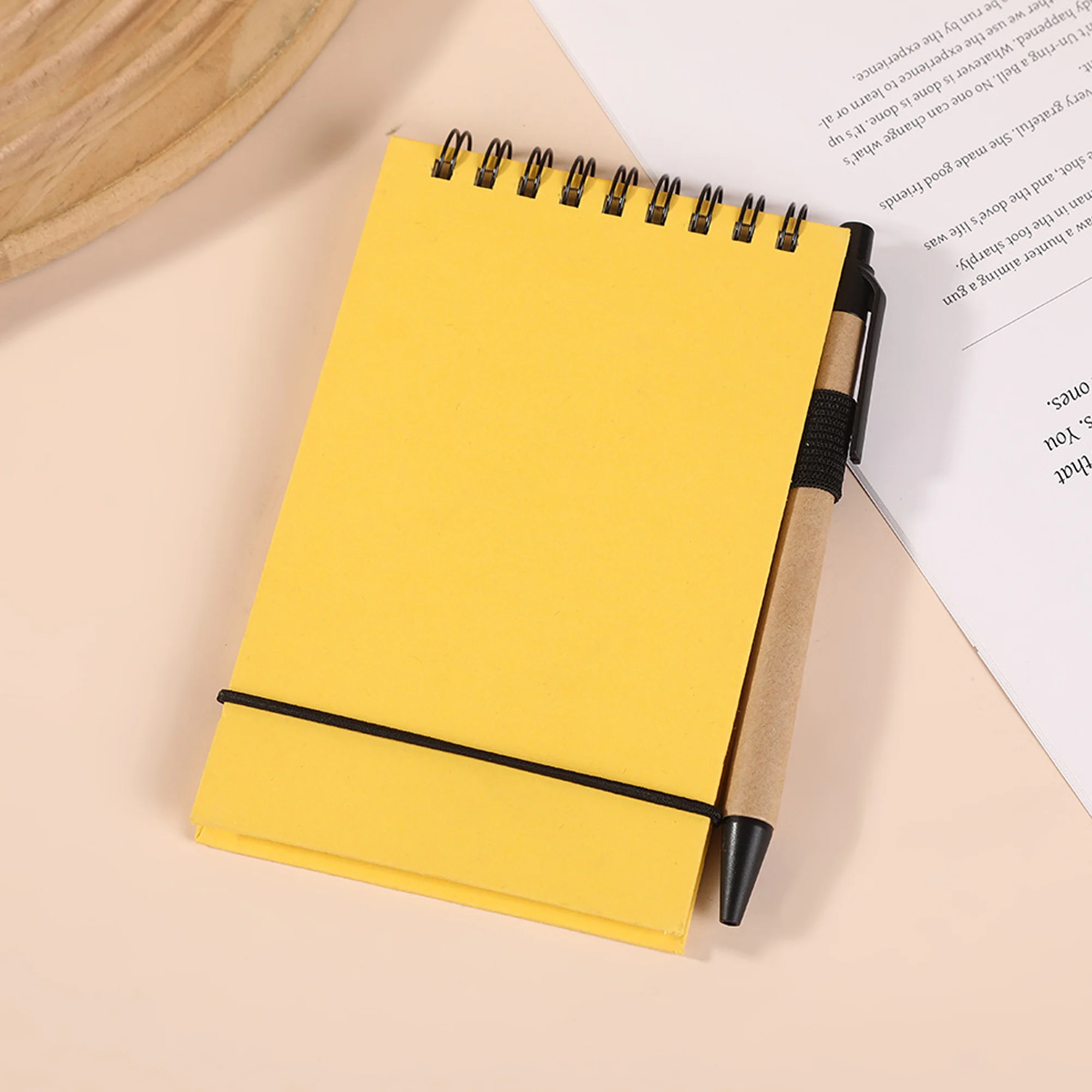 A6 Size Notebook With Pen And 50 Sheets Blank Paper