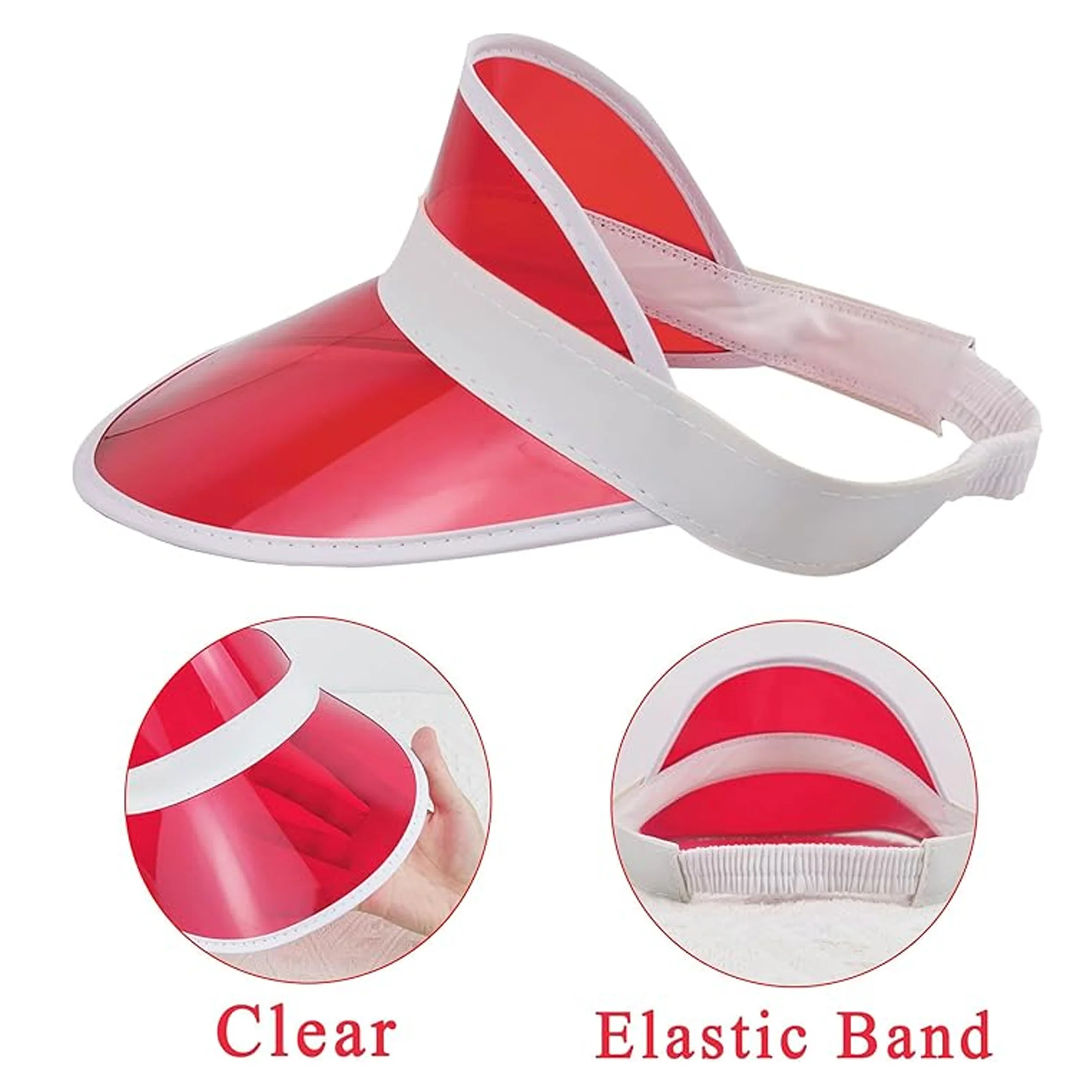 Clear UV Visor Sun Hats