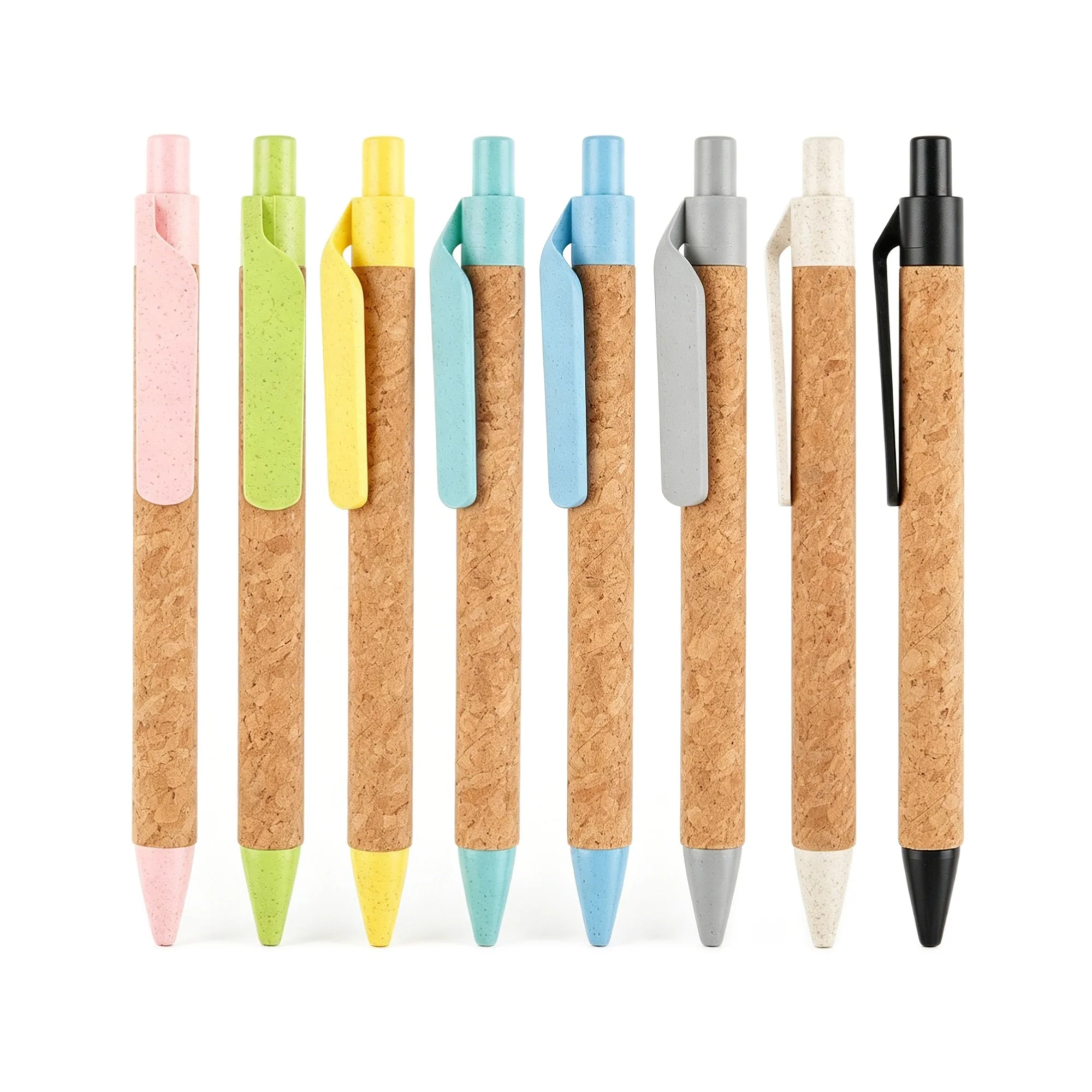 Eco Friendly Paper Tube Cork Gel Pen