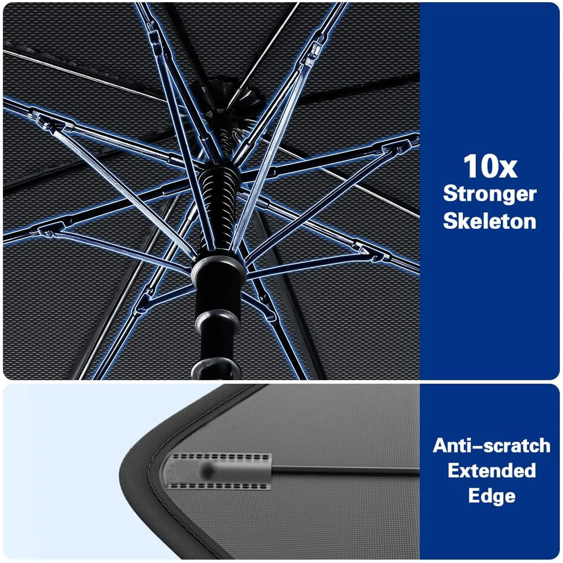 Foldable Uv Protection Heat Insulation Windshield Sunshade