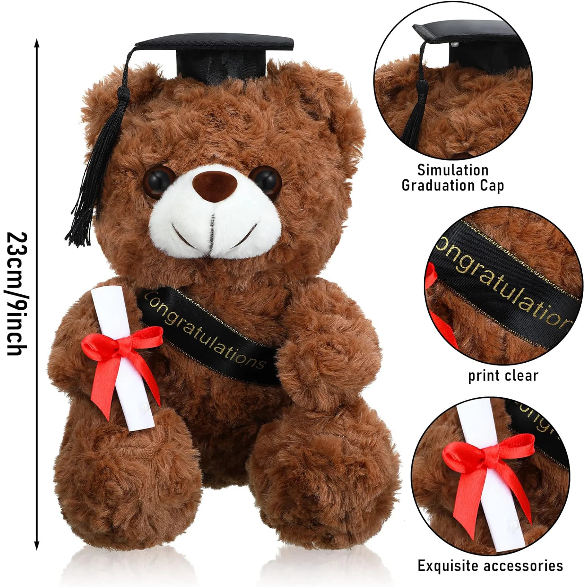 Graduation Stuffed Teddy Bear
