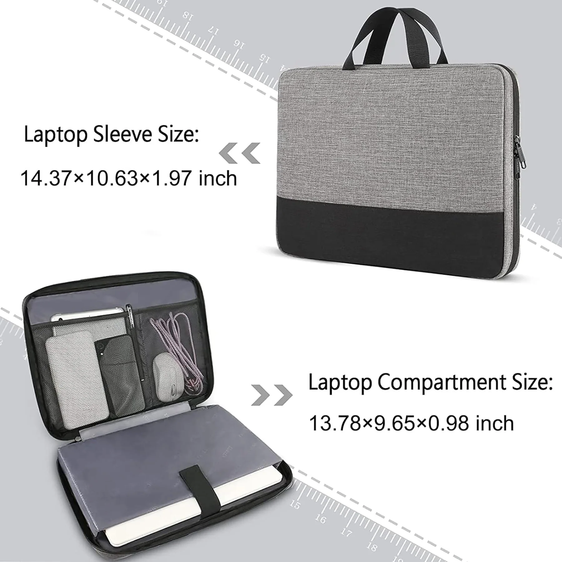 14 Inches Water Resistant Laptop Sleeve
