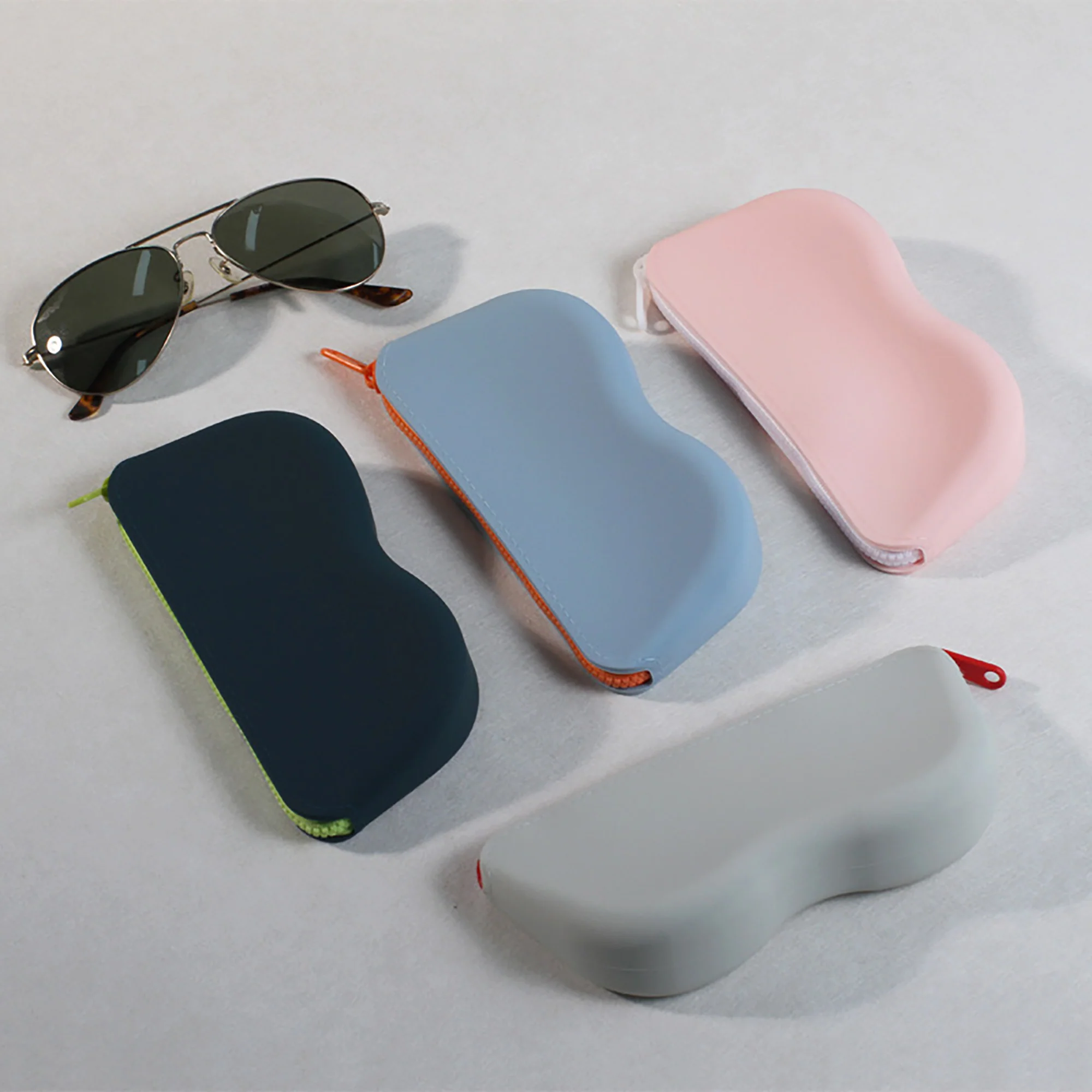 Silicone Glasses Pouch Multi-function Glasses Collection Bag