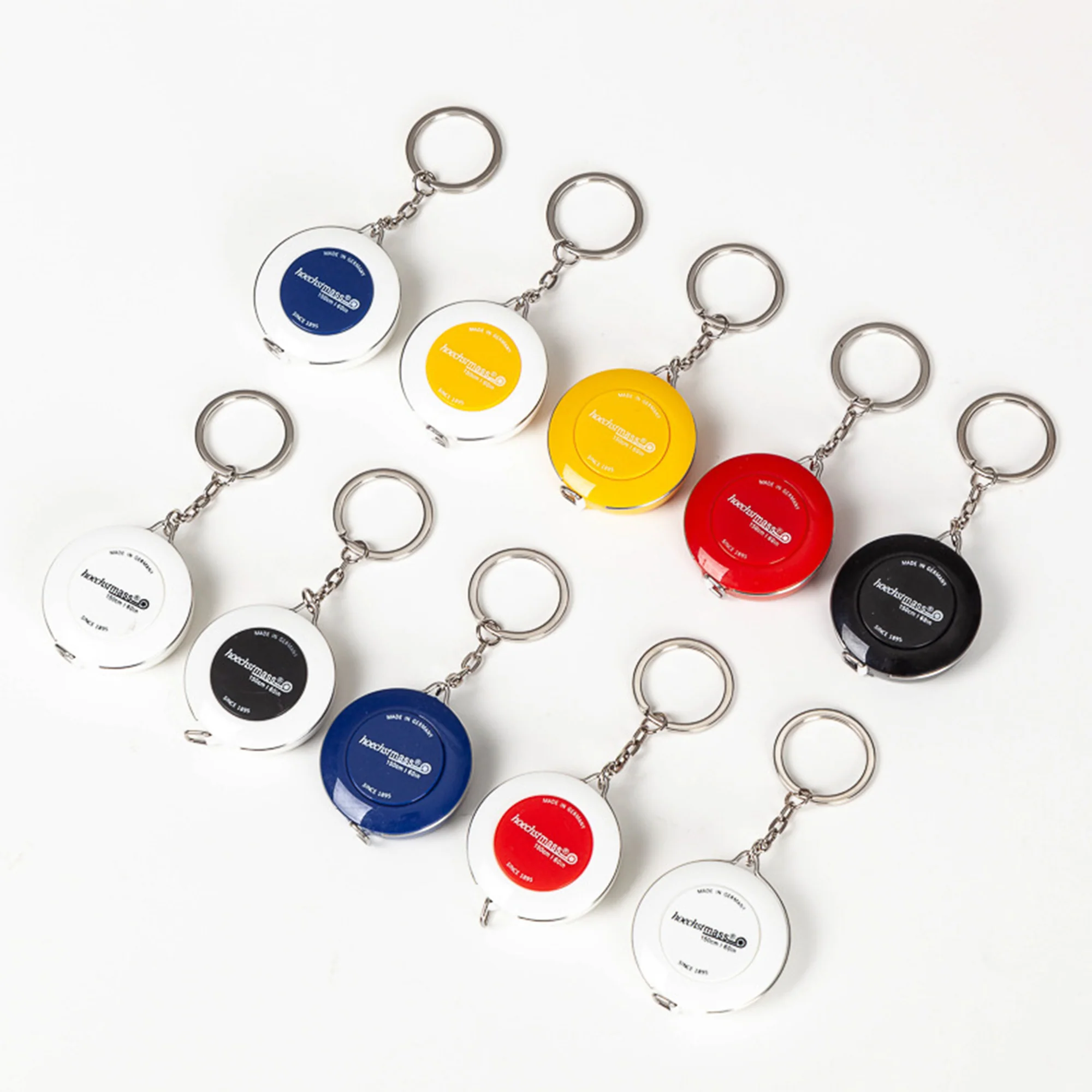 Automatic Retractable Tape Measure Keychain