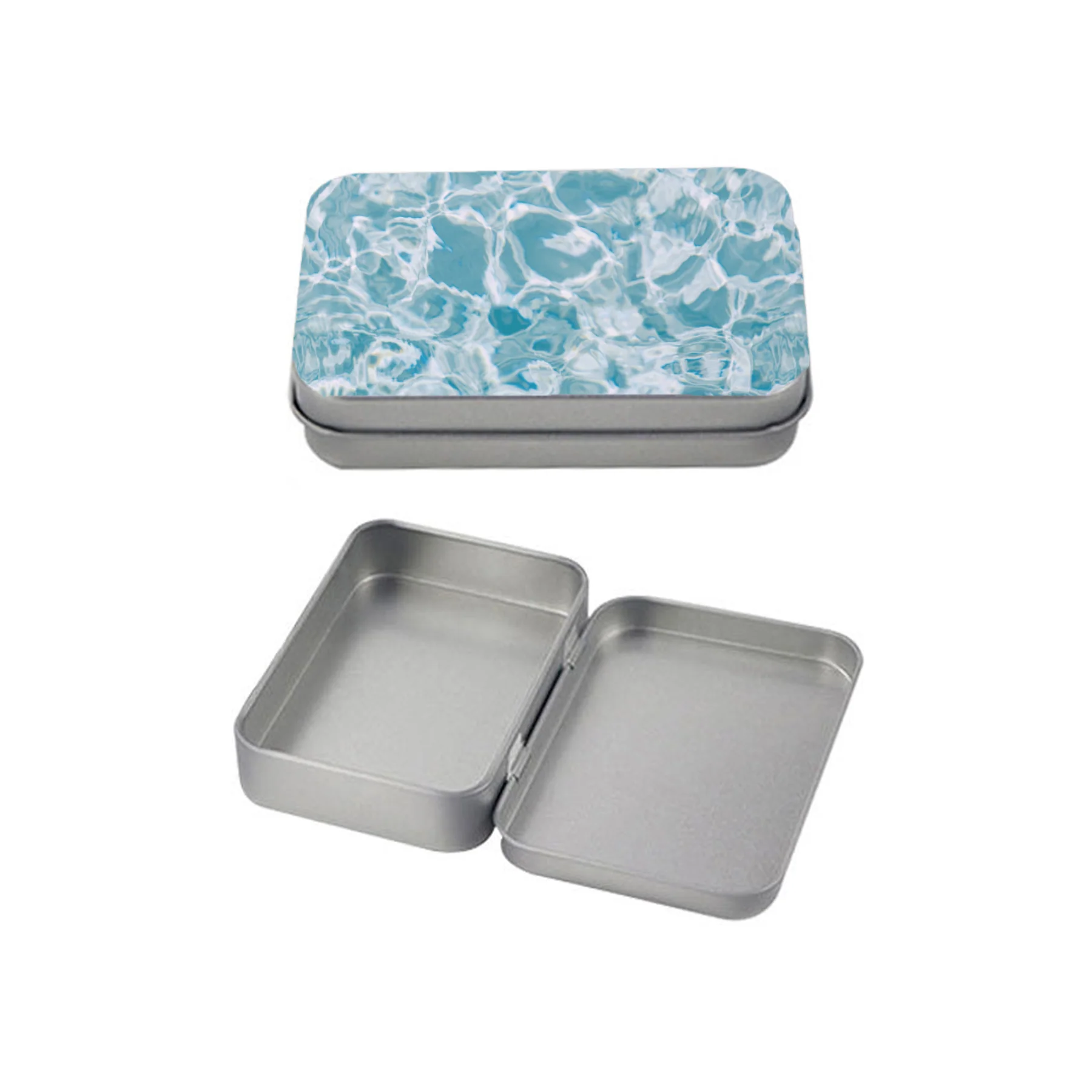 Flat Color Printed Siamese Tin Box