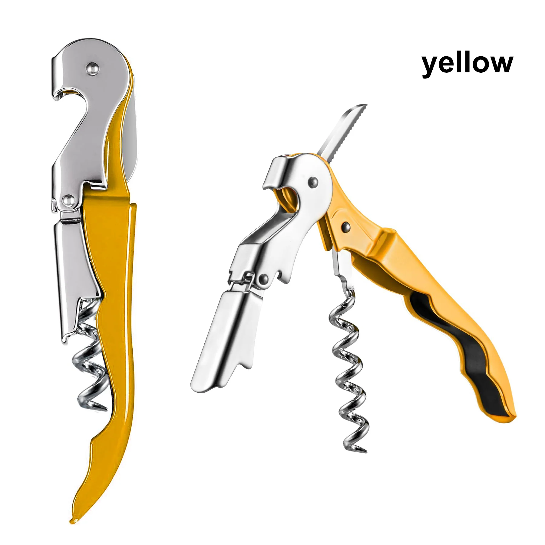 Manual Wine Bottle Opener Double Hinged