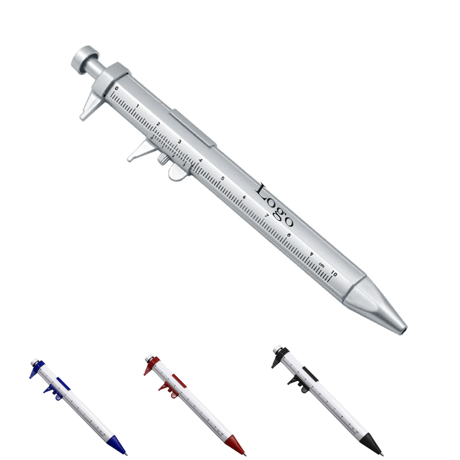 2 in 1 Vernier Caliper 0-100mm Ballpoint Pen Gadget