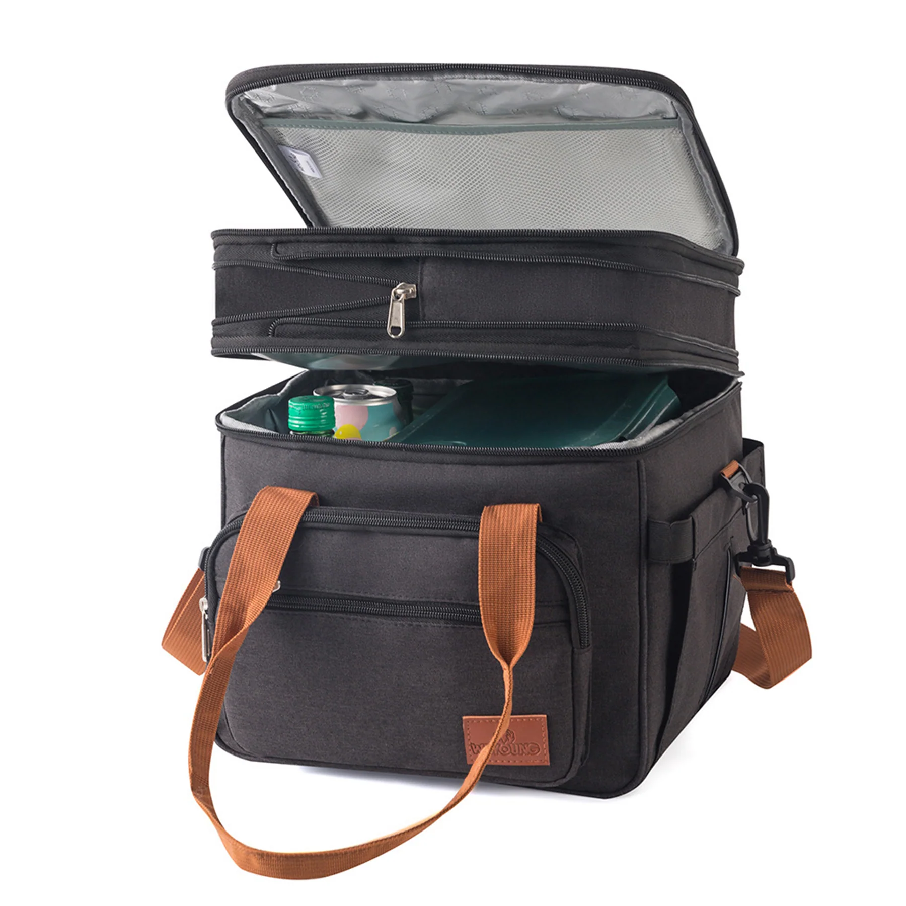 Insulated Double Deck Lunch Box