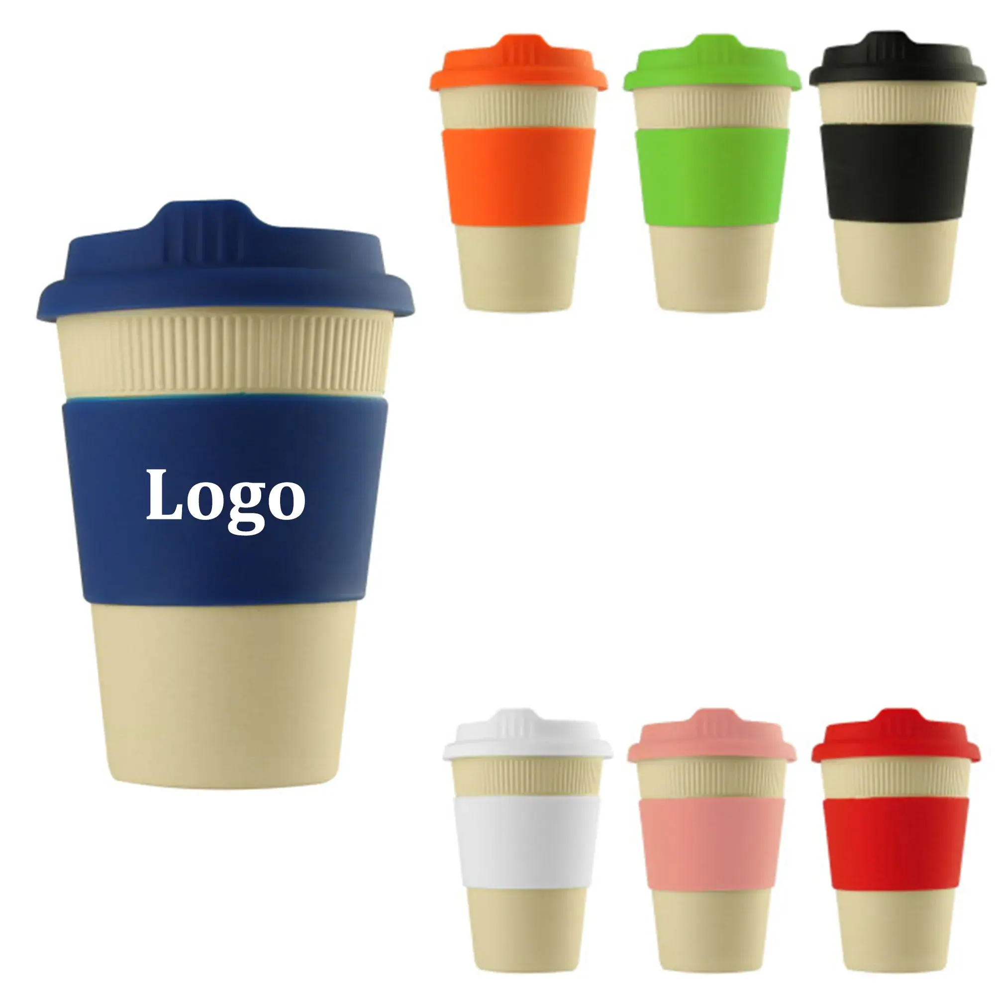 12oz Bamboo Fiber Coffee Cup