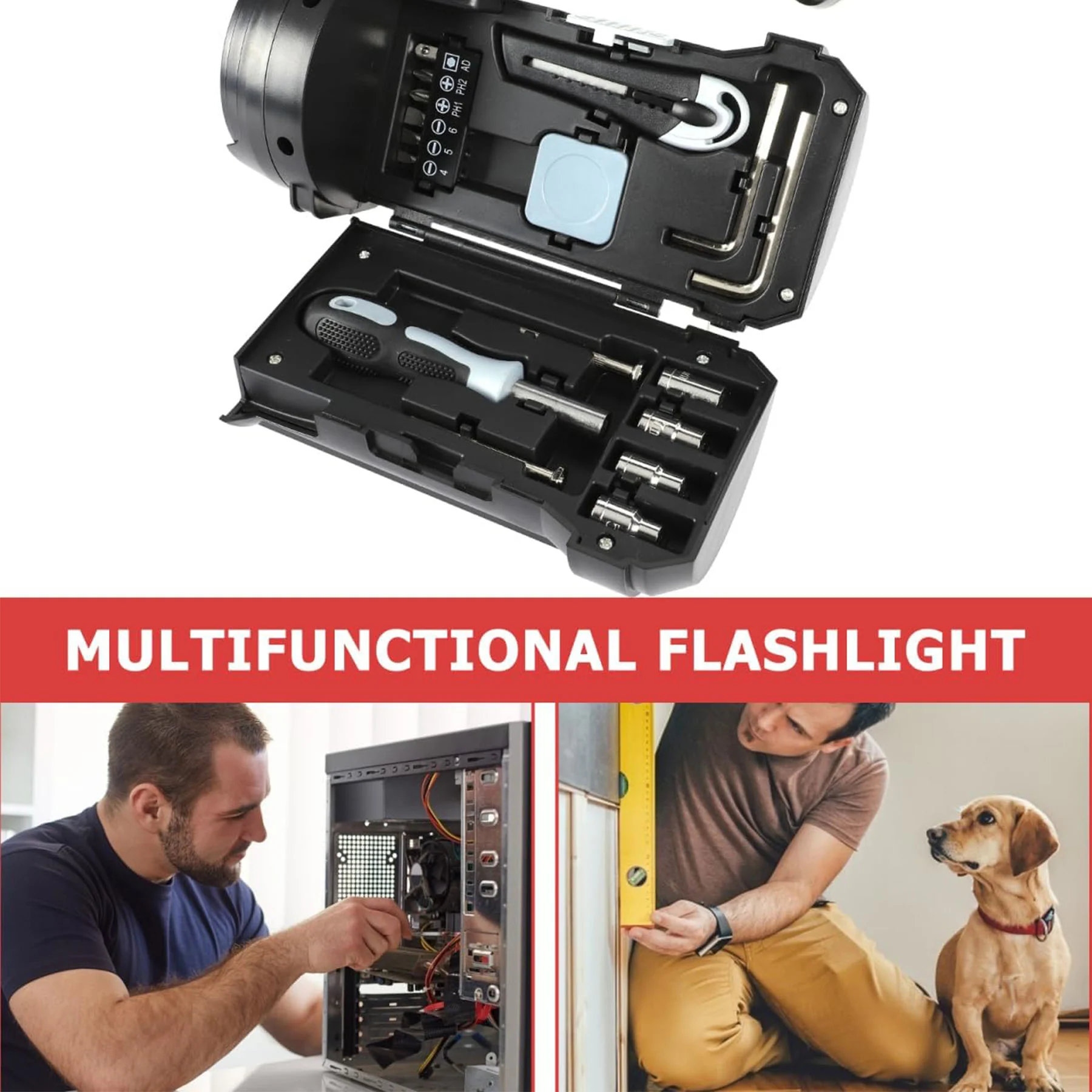 Outdoor Tool Set Flashlight