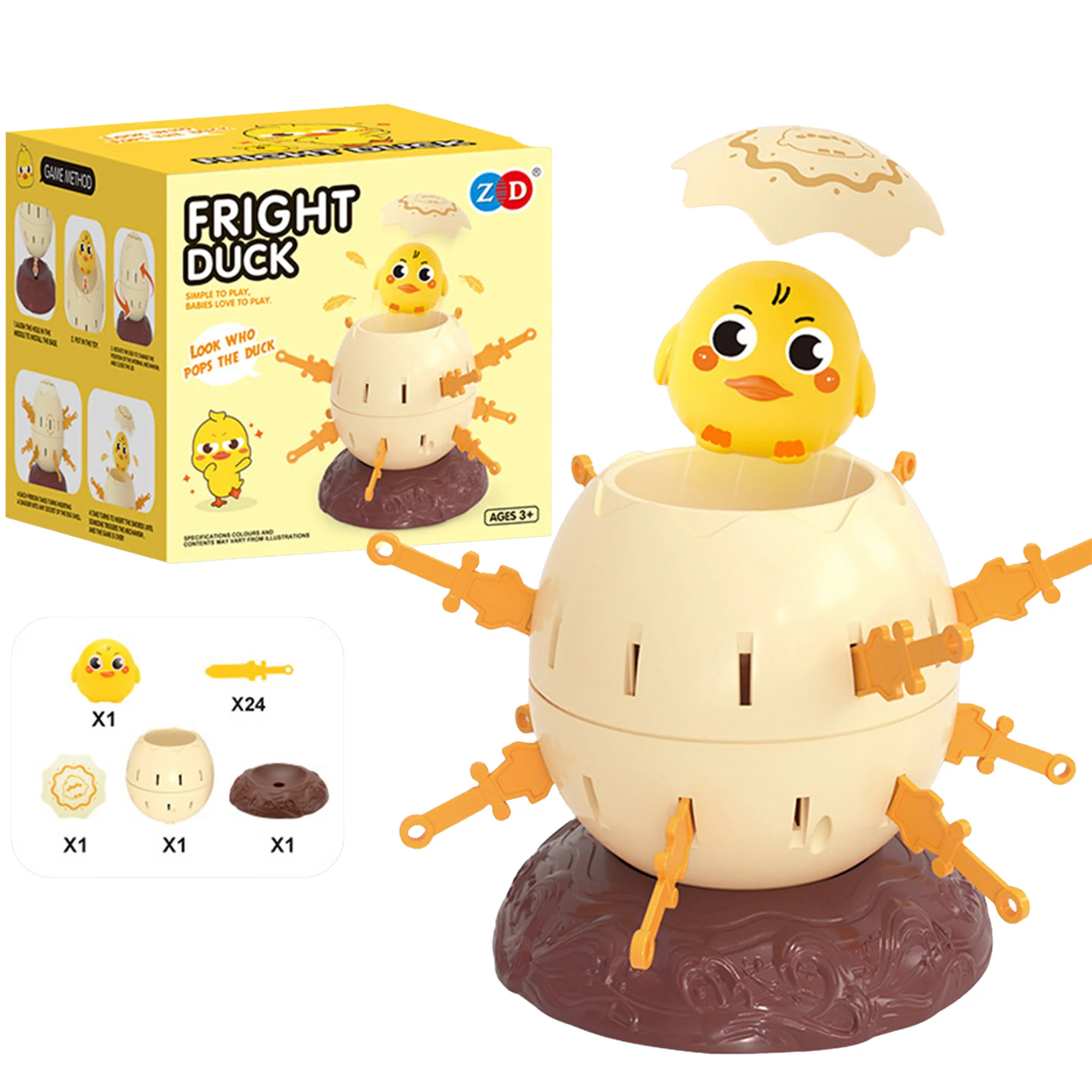 Fright Animal Pirate Bucket Toy
