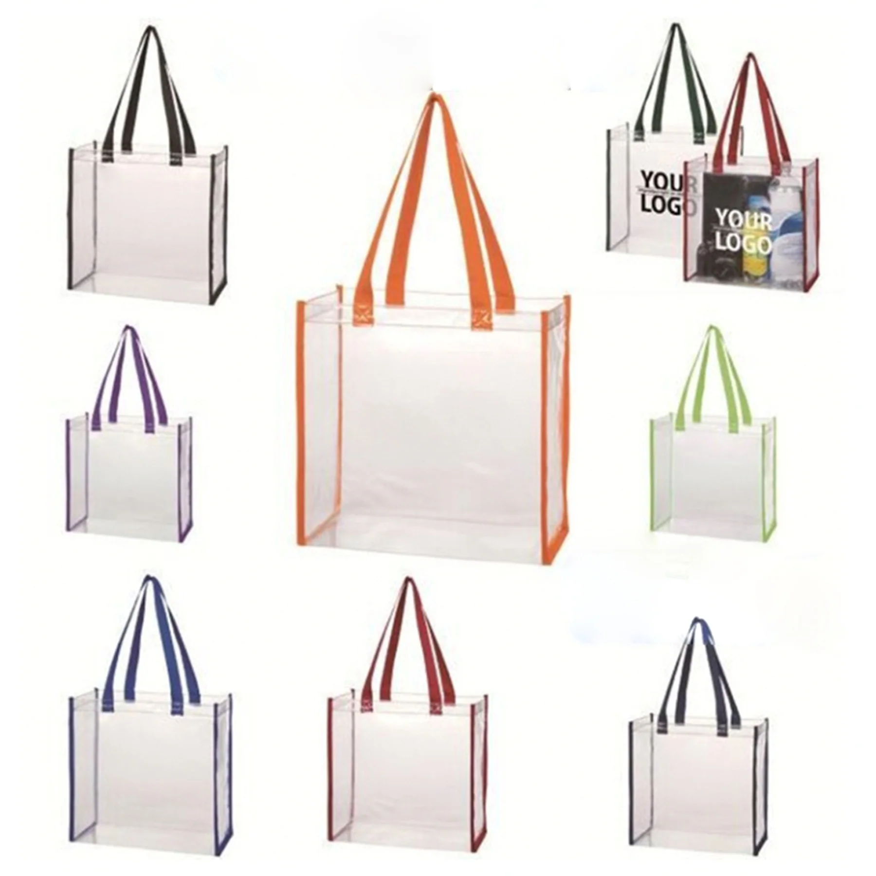Clear Stadium Tote Bag