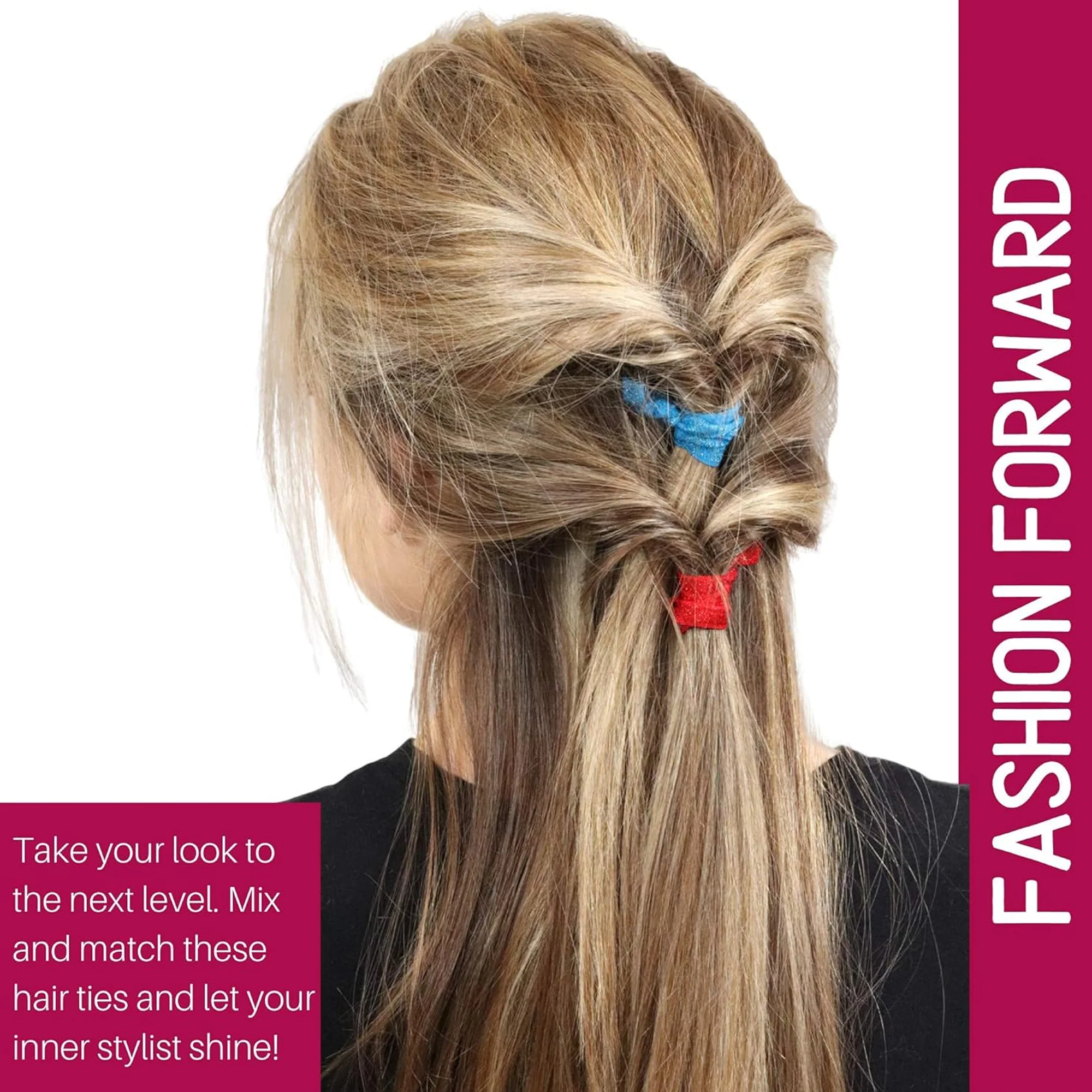 Colorful Elastic Hair Tie Wristband