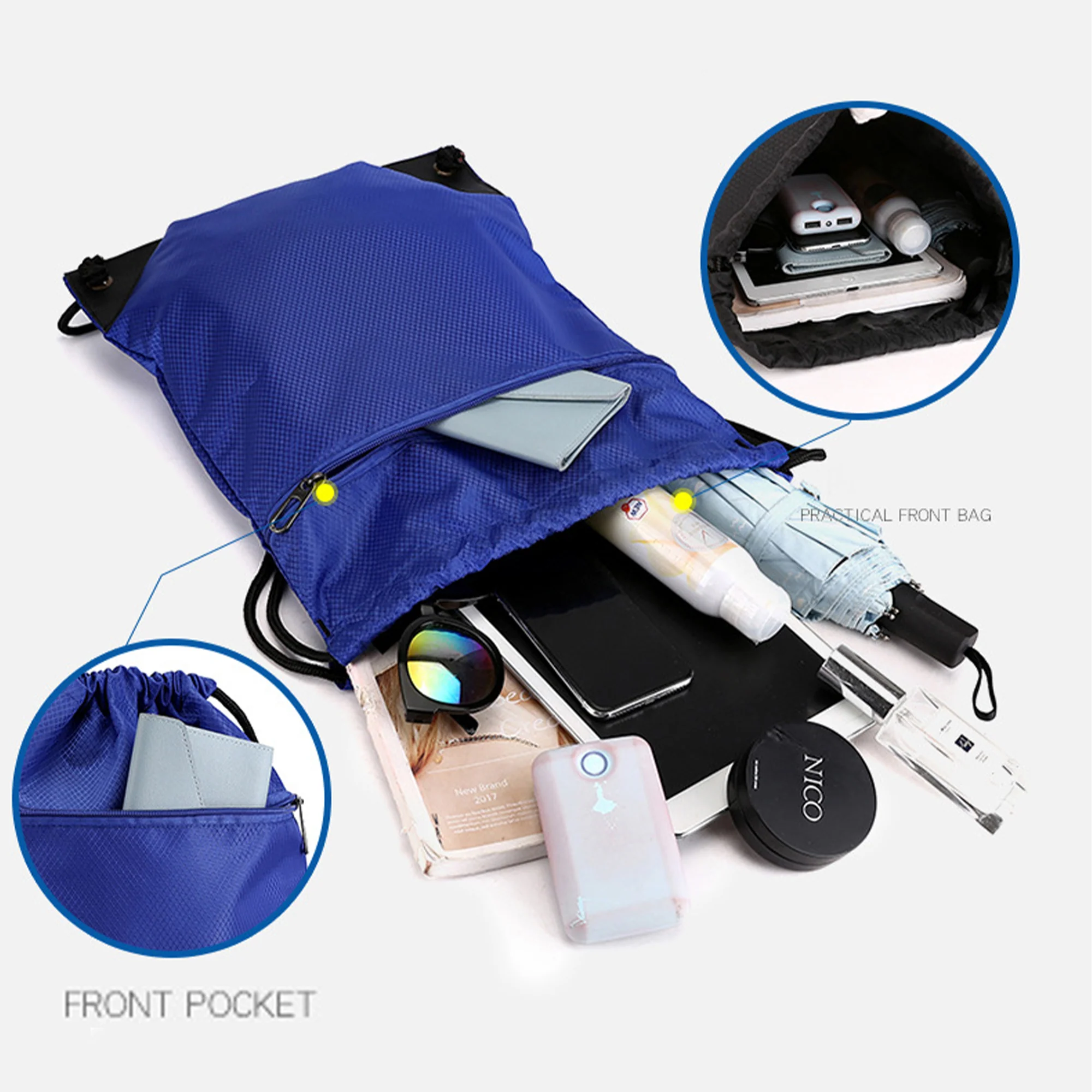 600D Oxford Drawstring Backpack