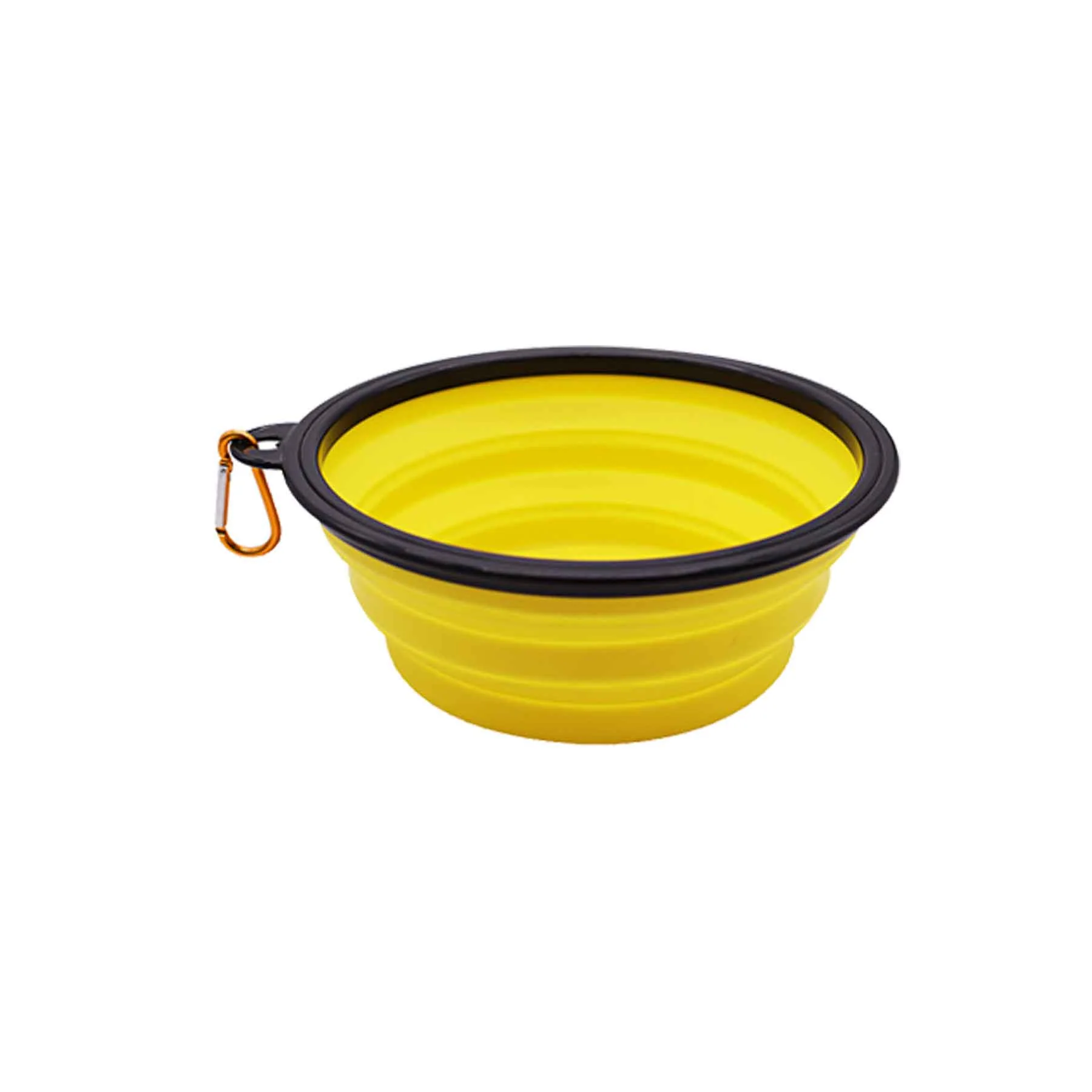 Collapsible Dog Bowl With Carabiners