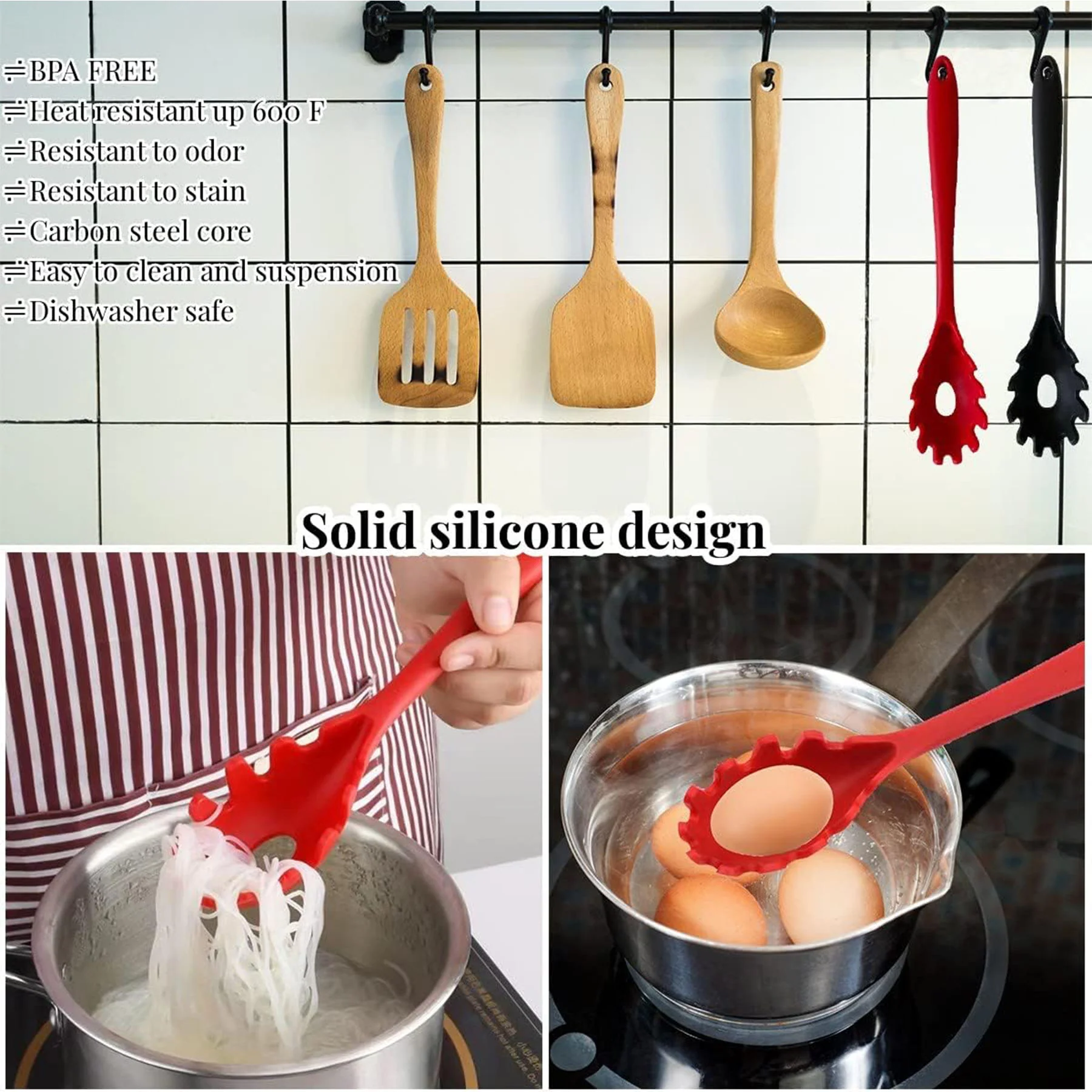 Silicone Pasta Fork