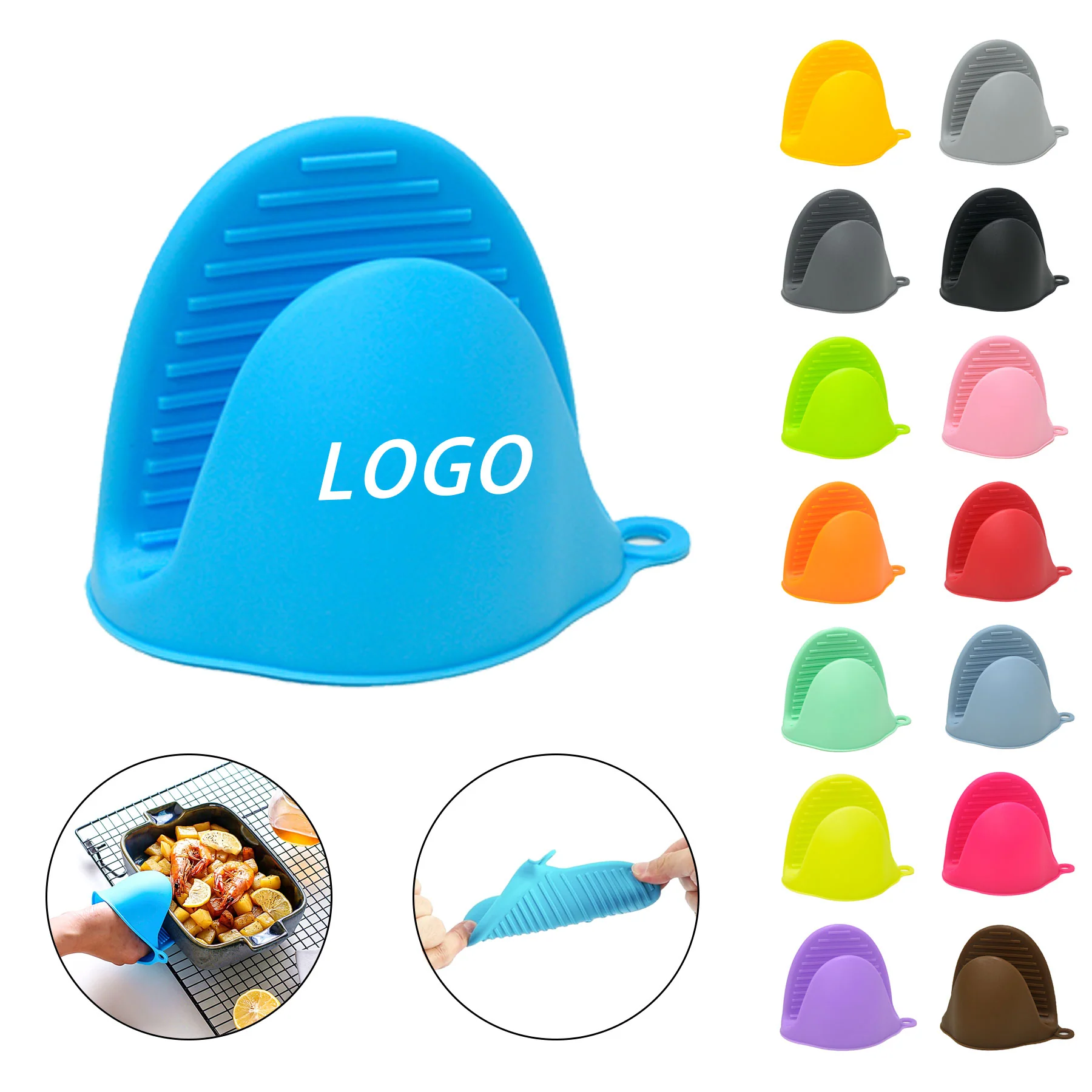 Silicone Potholders Mitts