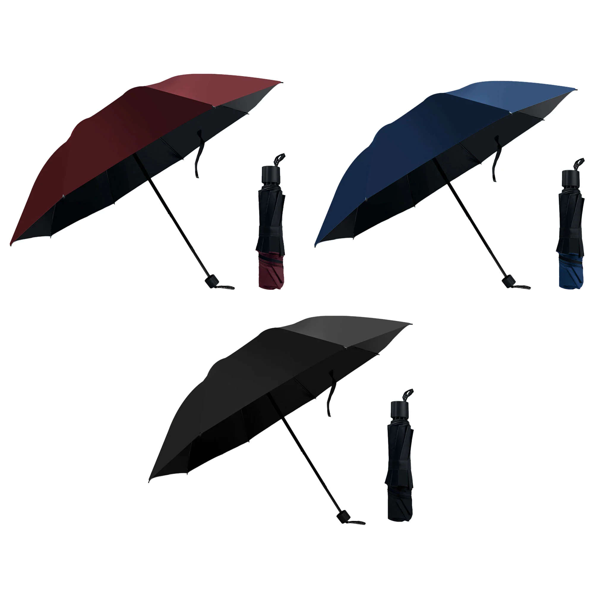 3 Fold Windproof Umbrella