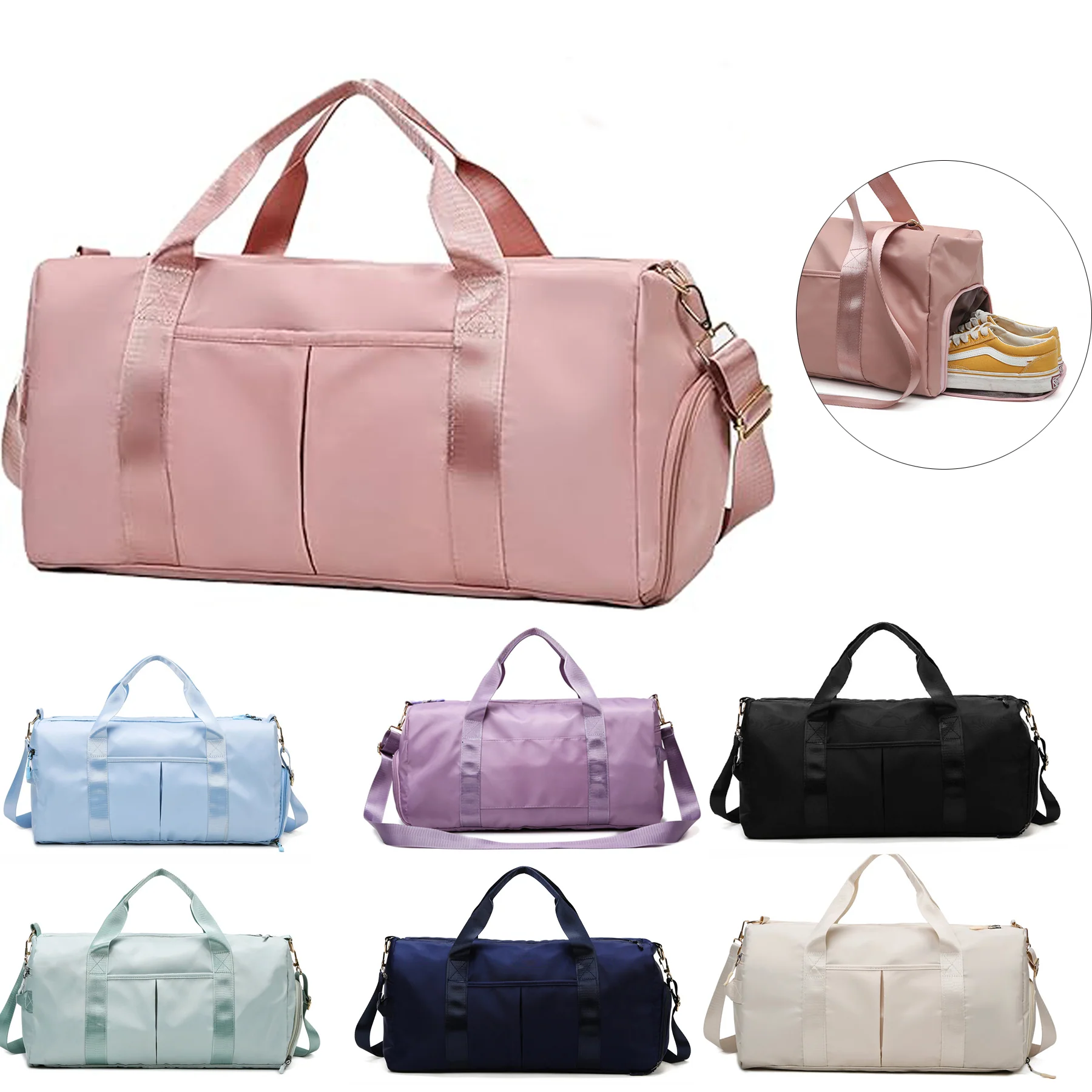 Waterproof Nylon Travel Bag