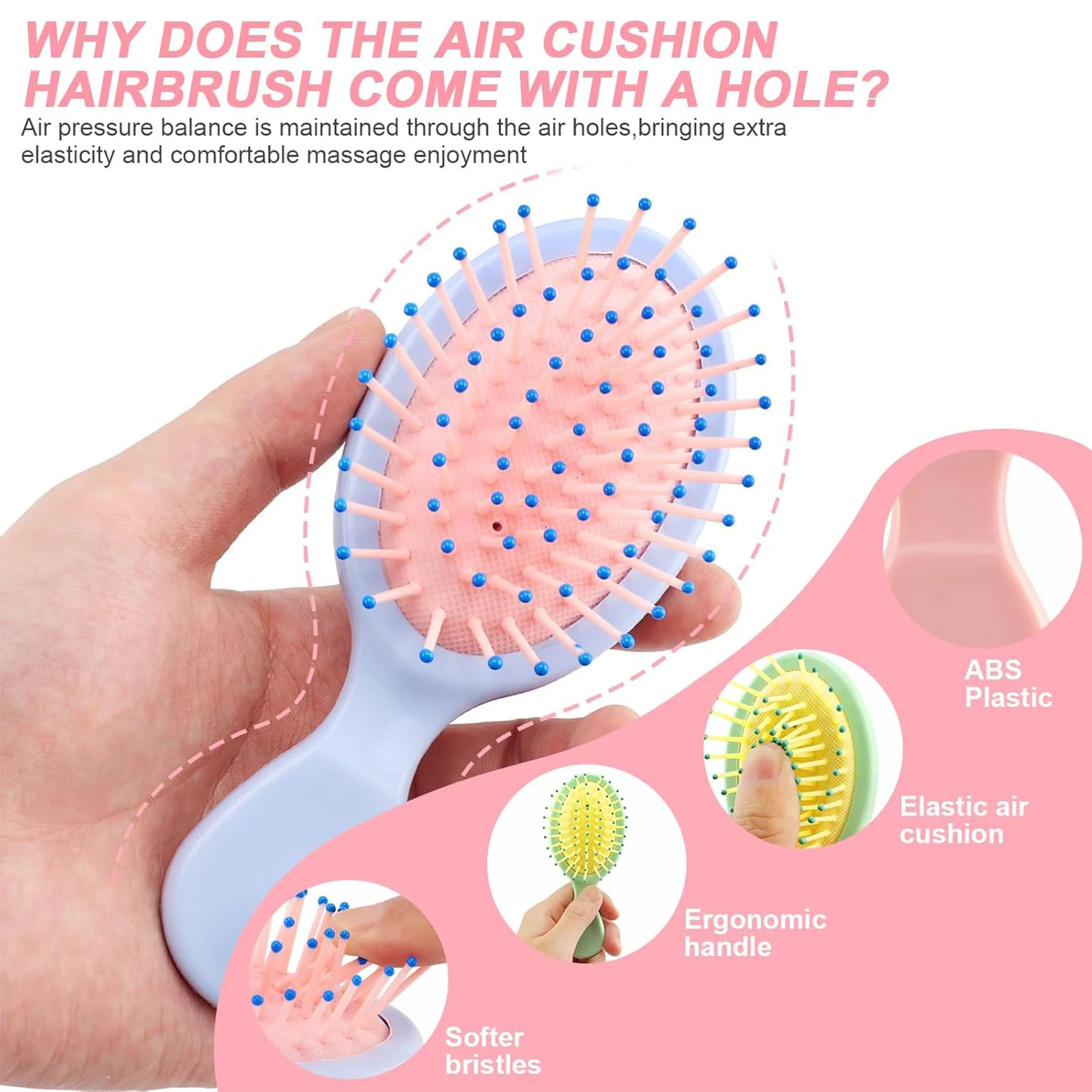 Portable Head Massage Air Cushion Comb