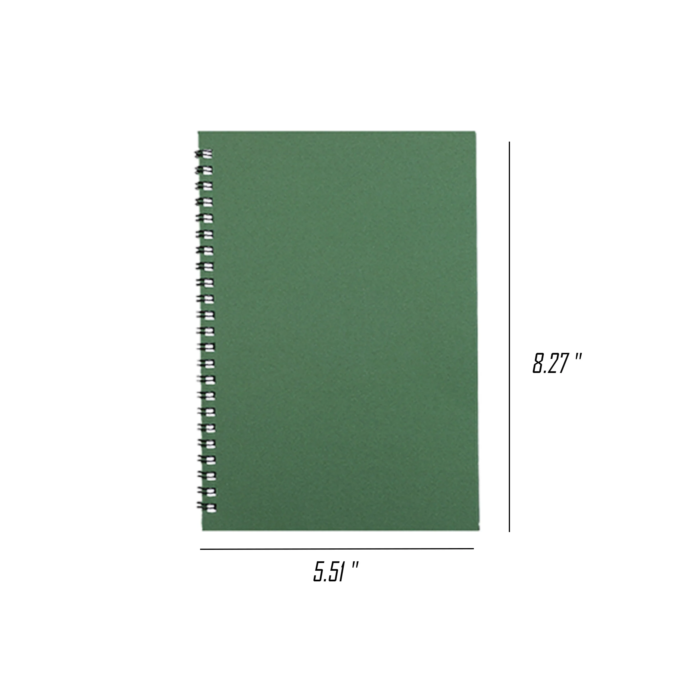 A5 Cellophane Coil Notebook