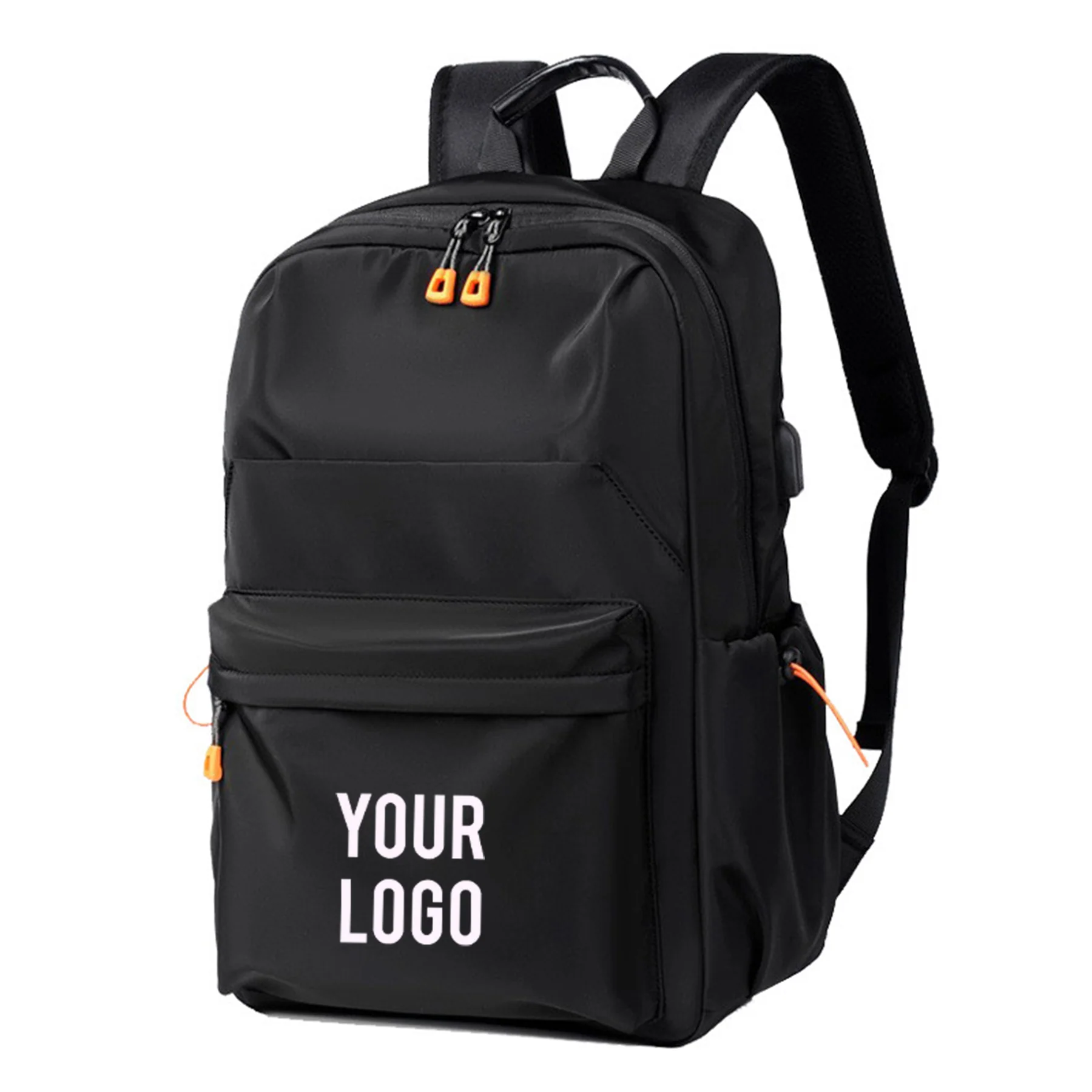 Casual Laptop Backpack With Usb Charging Port For Men