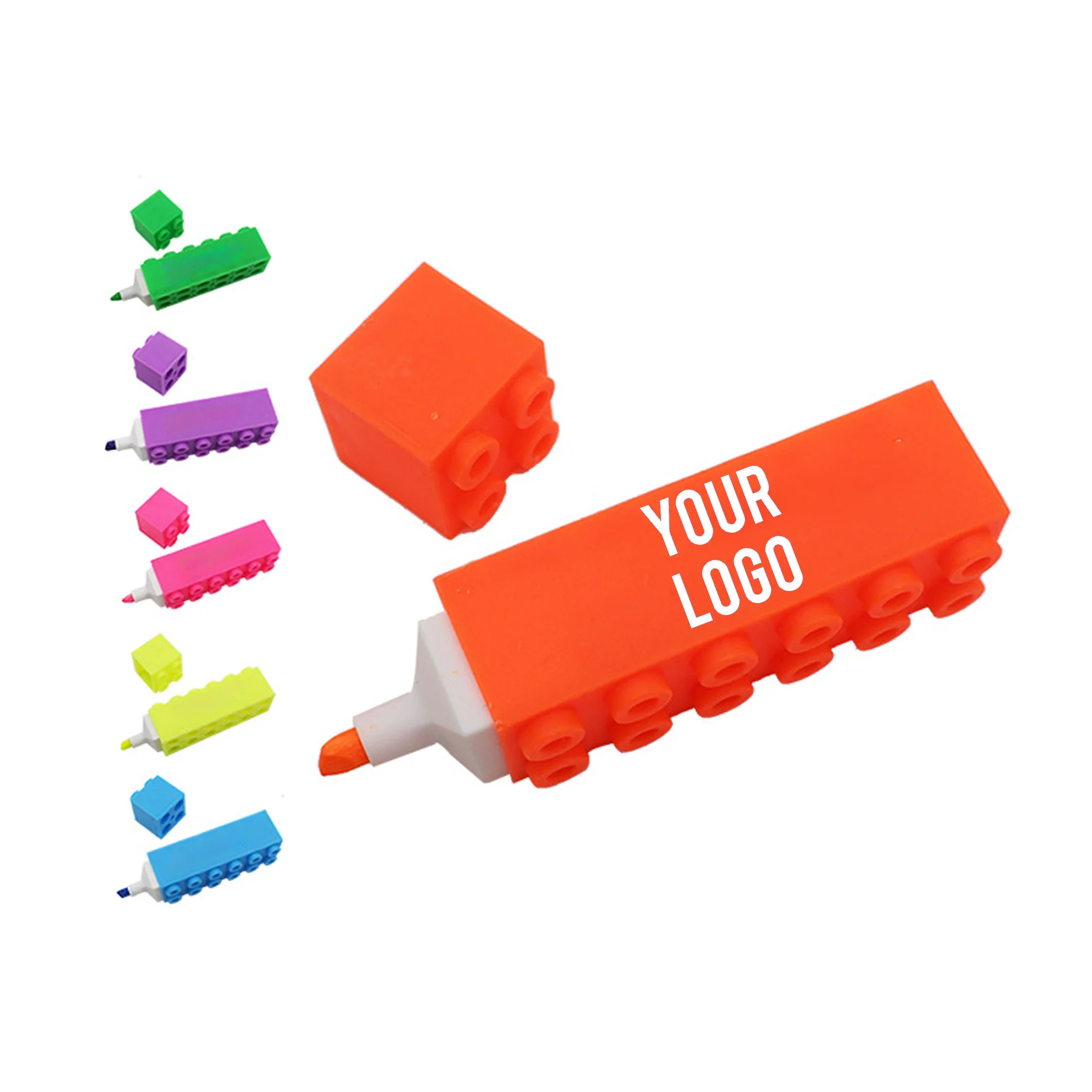 Building Block Shaped Highlighter