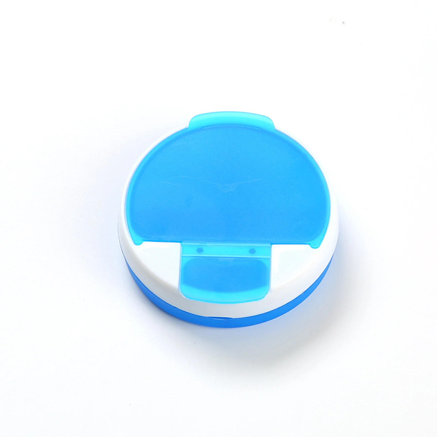 4 Compartment Frosted Clear Pill Box