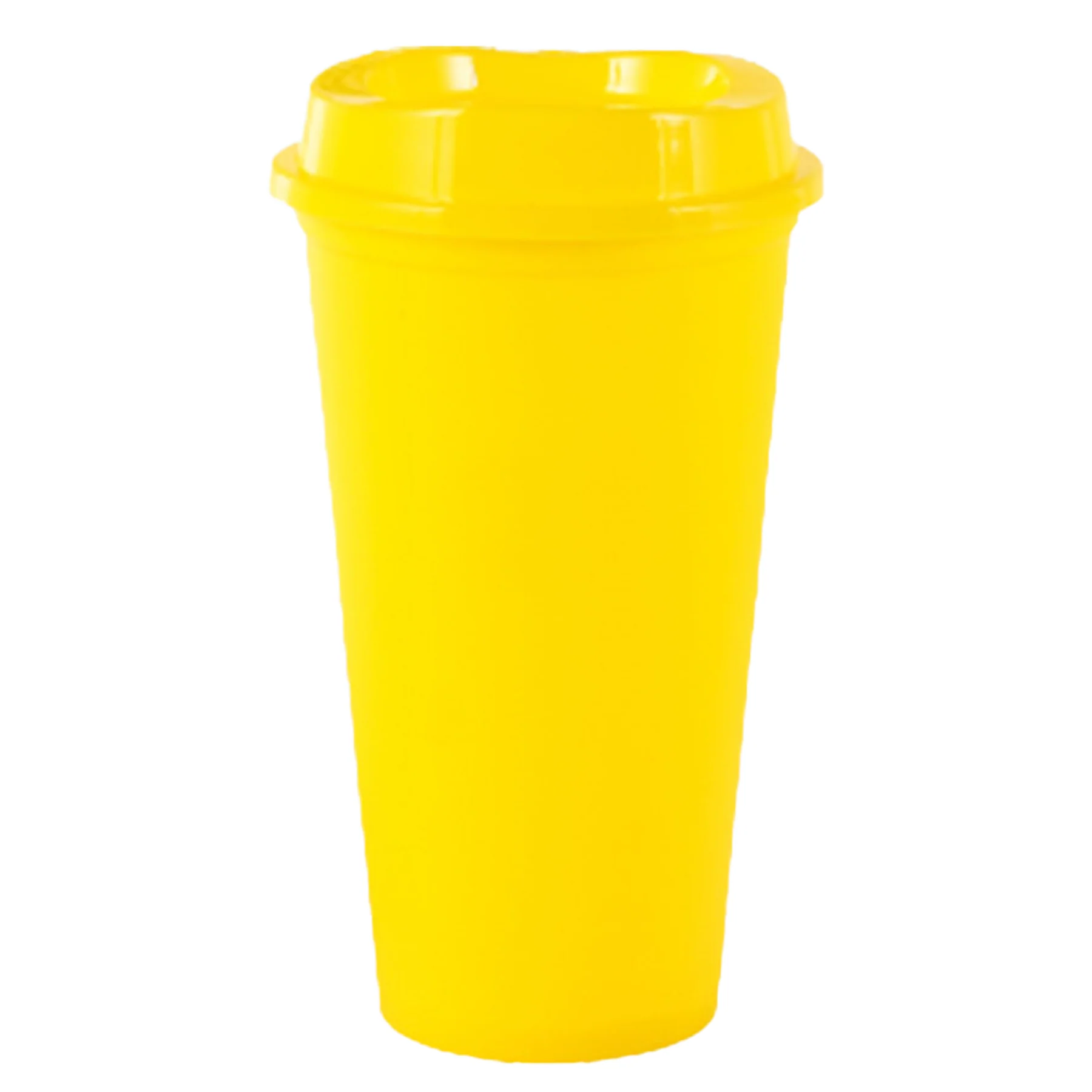 16 Oz Simple Plastic Straight Drinking Mug