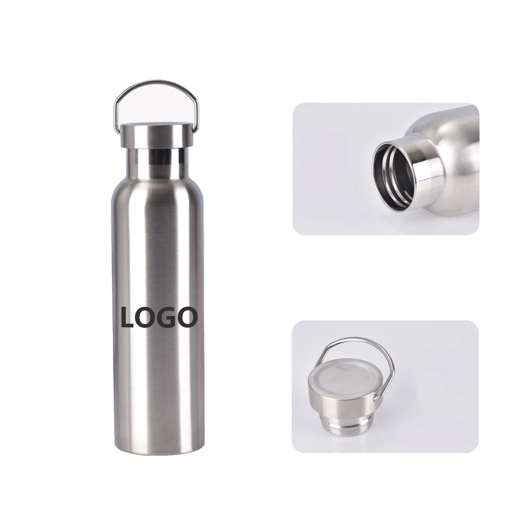26 Oz Stainless Steel Double Vacuum Sports Kettle