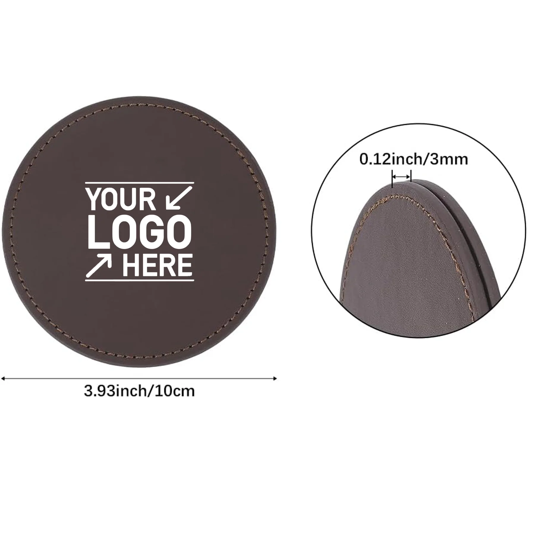 Beautiful Round Beverage Coffee Coaster