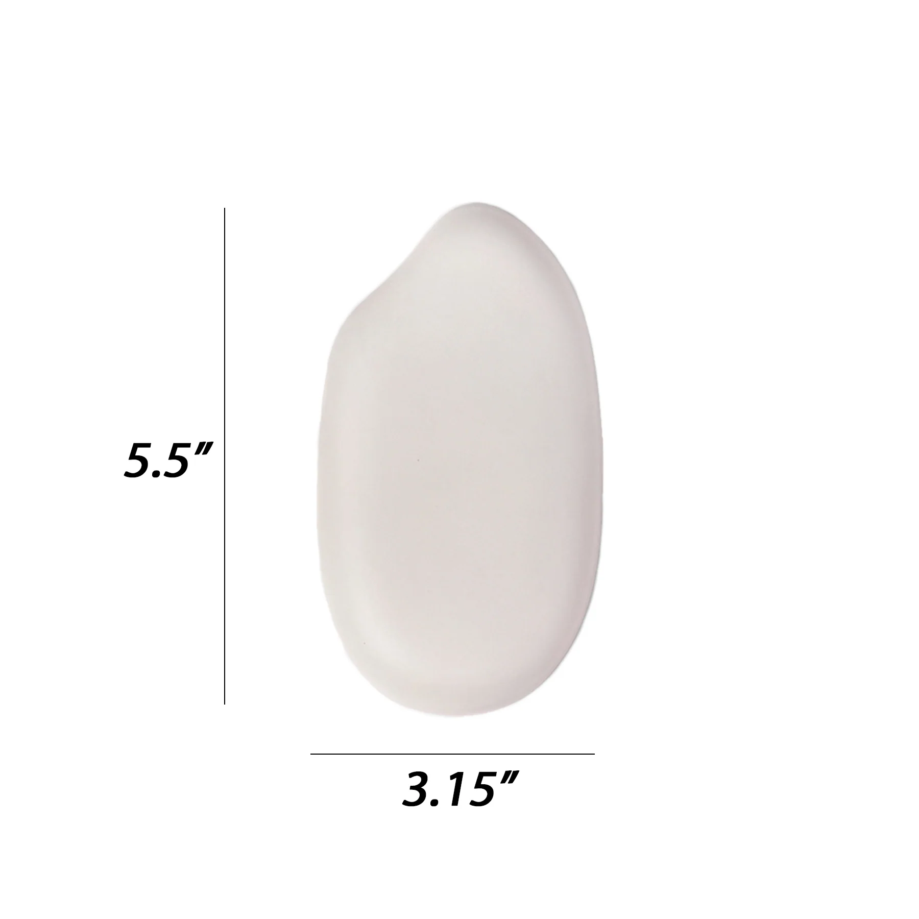 Rice Shape Silicone Arm Support Pad/Pillow