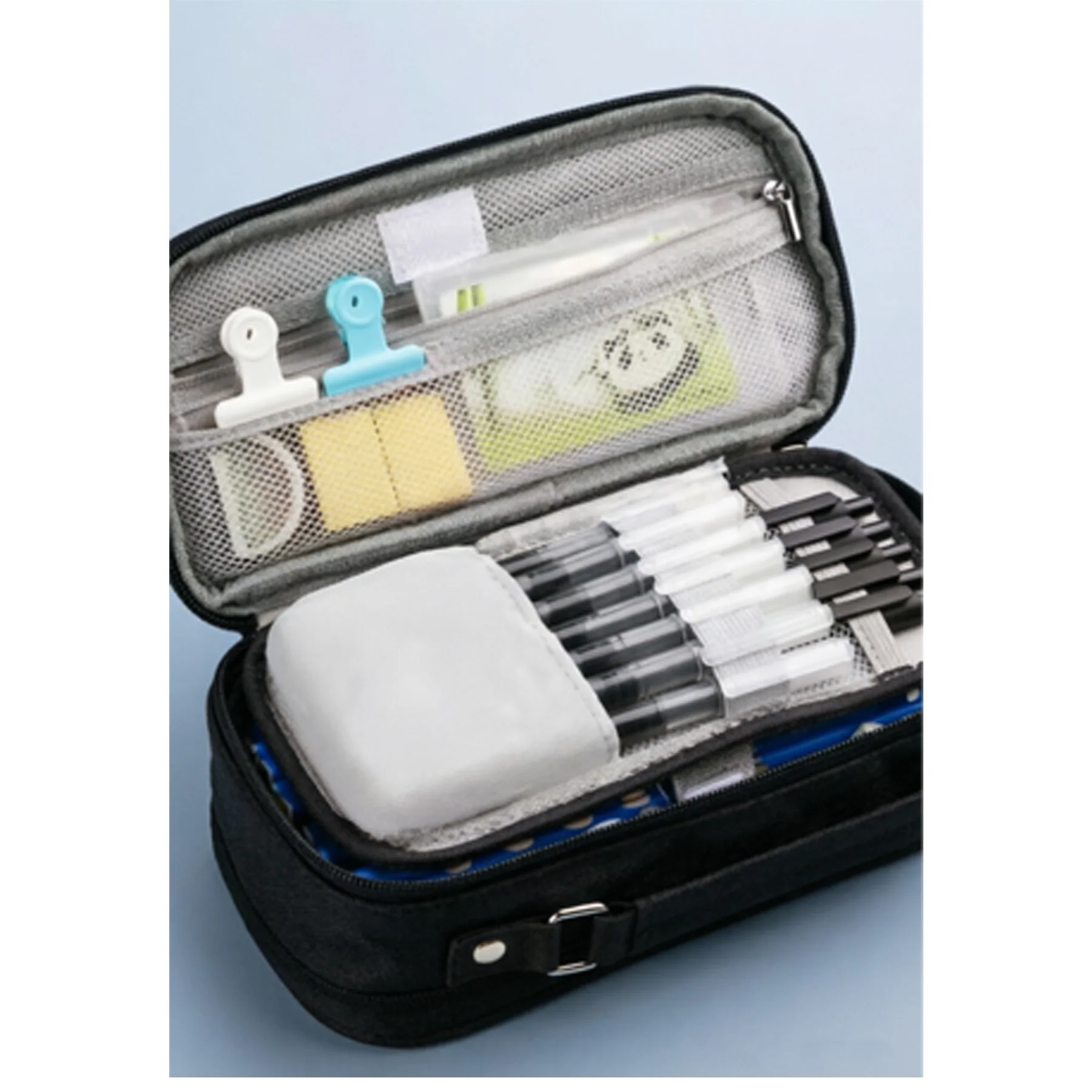 Large Capacity Multi-Layer Pencil Pouch