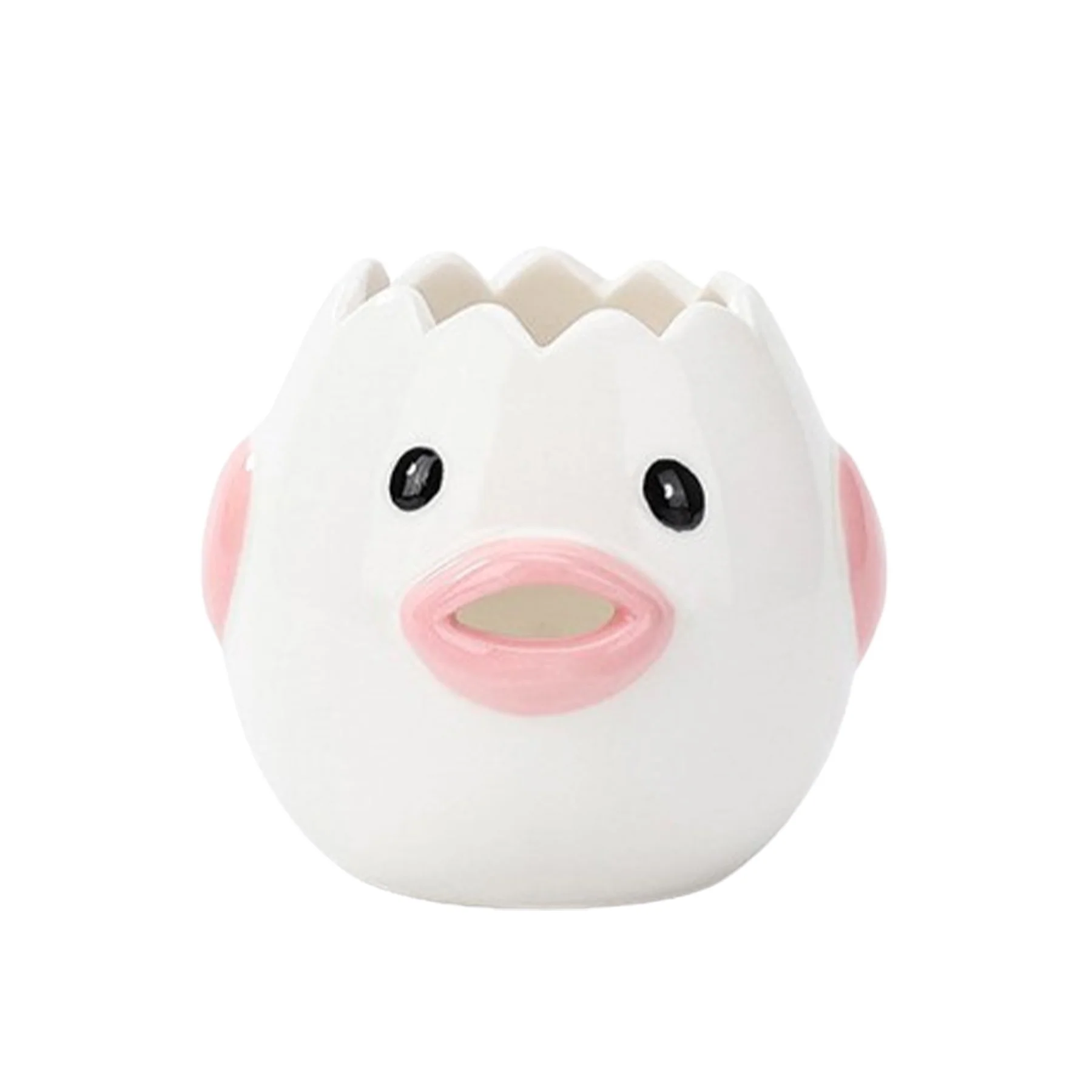 Cute Chicken Shape Porcelain Egg Yolk Egg White Separator