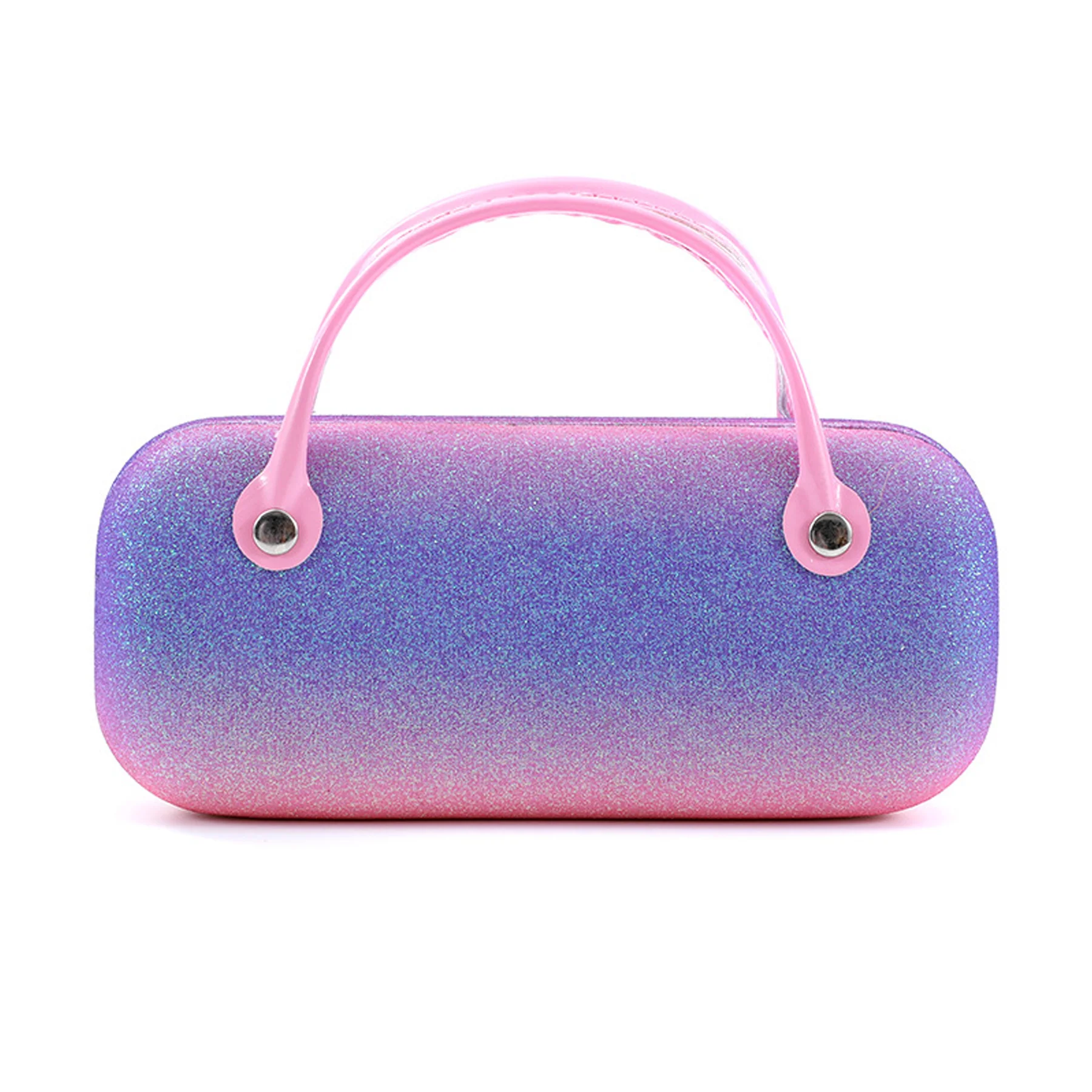 Portable Sunglasses Pouch Hard Shell with Handle