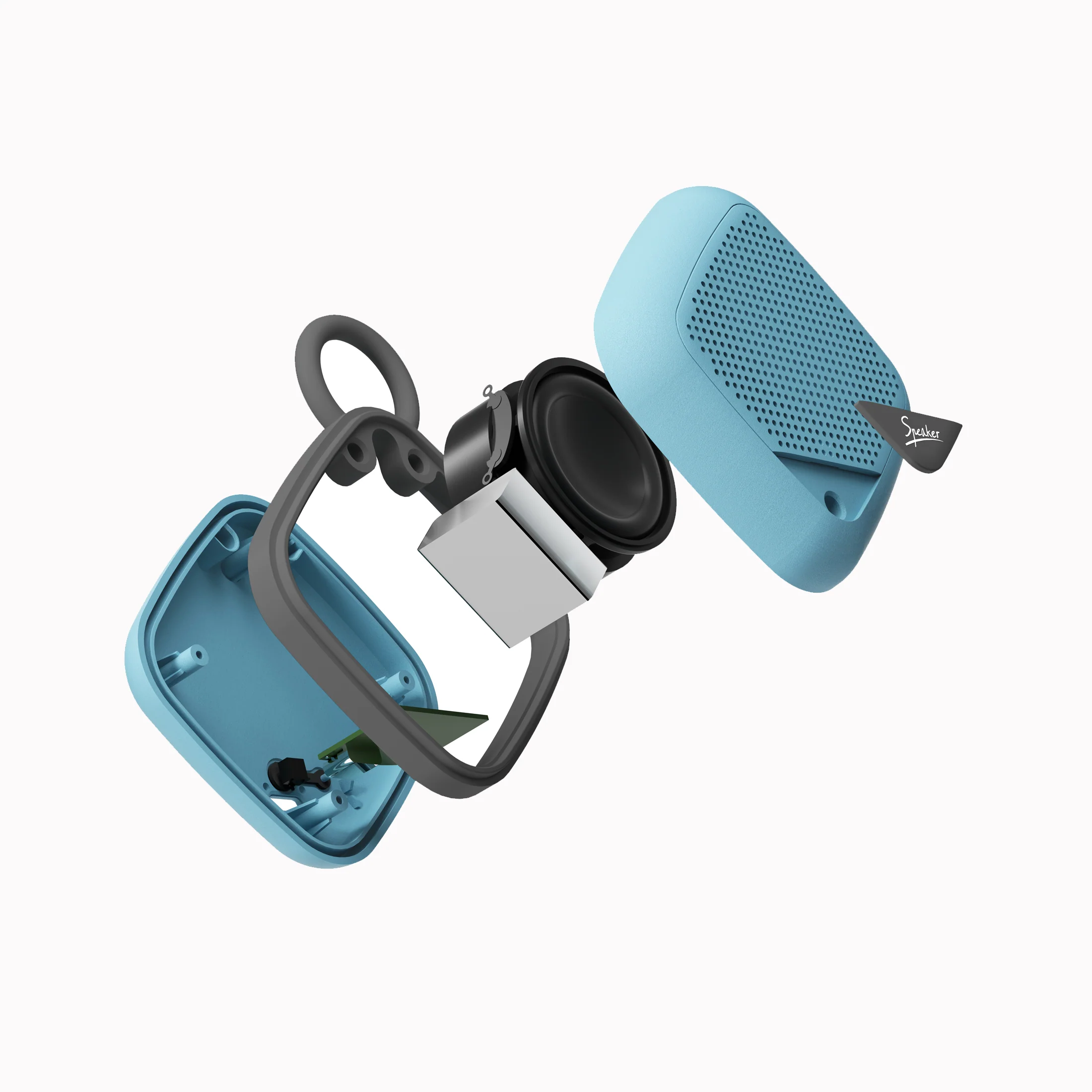 Compact Speaker with Ring