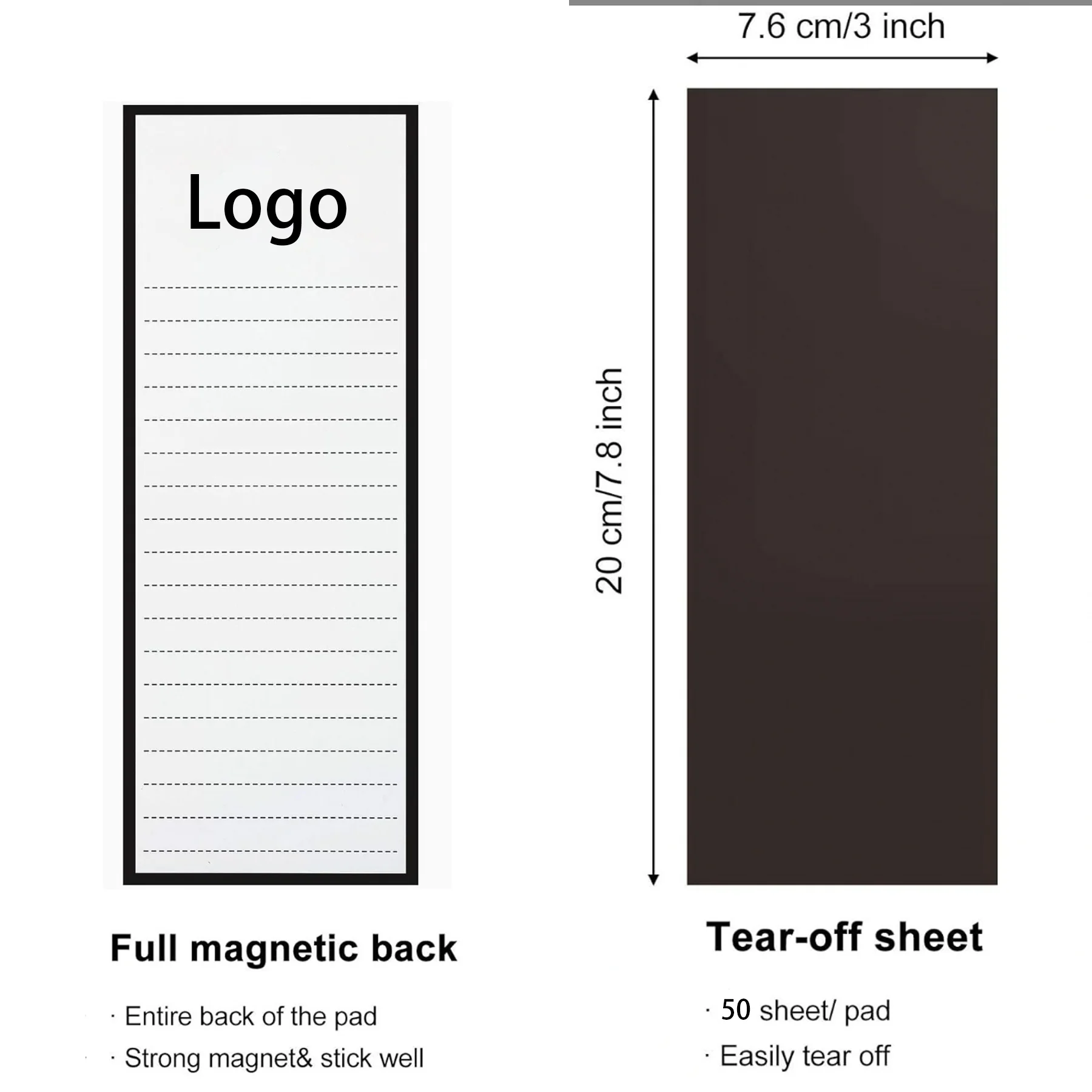 Custom Magnetic Notepad