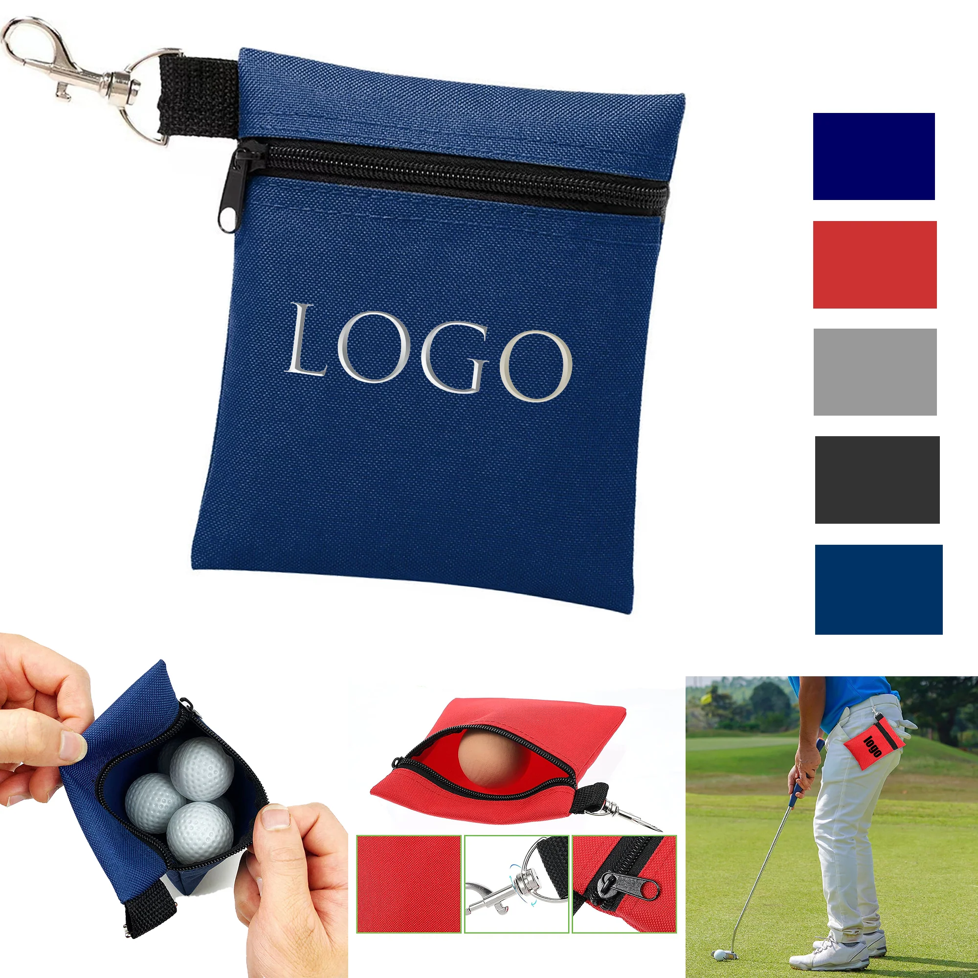 Portable Waist-Hung Golf Bag