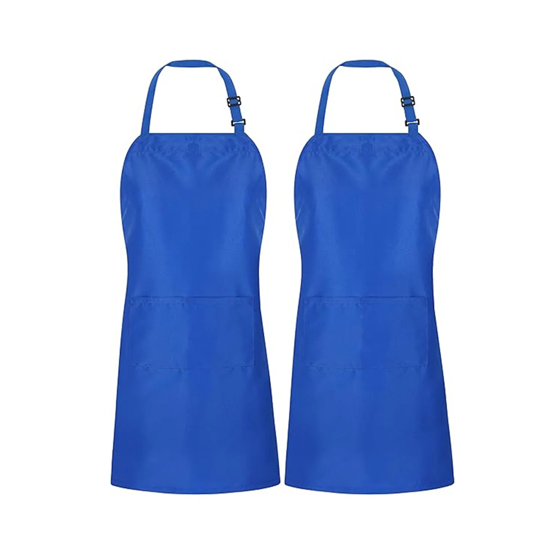Adjustable Bib Aprons With 2 Pockets