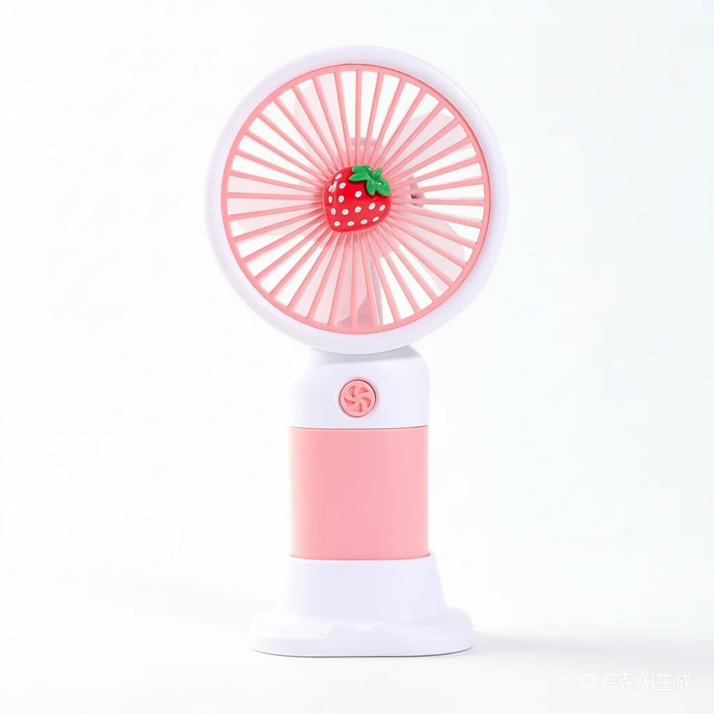 Cute Fruit & Flower Shaped Mini Fan