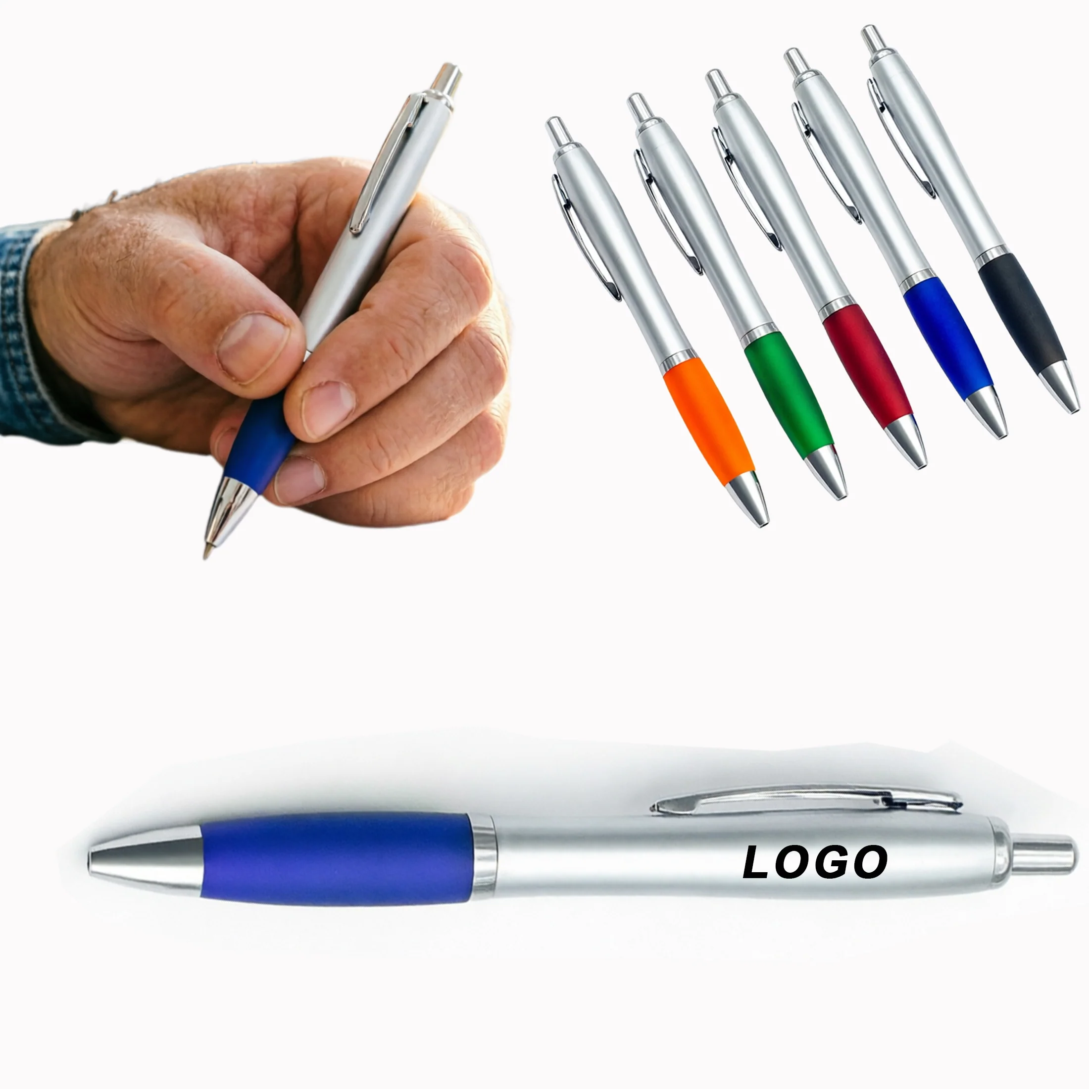 Allure Silver Designer Ballpoint Pen