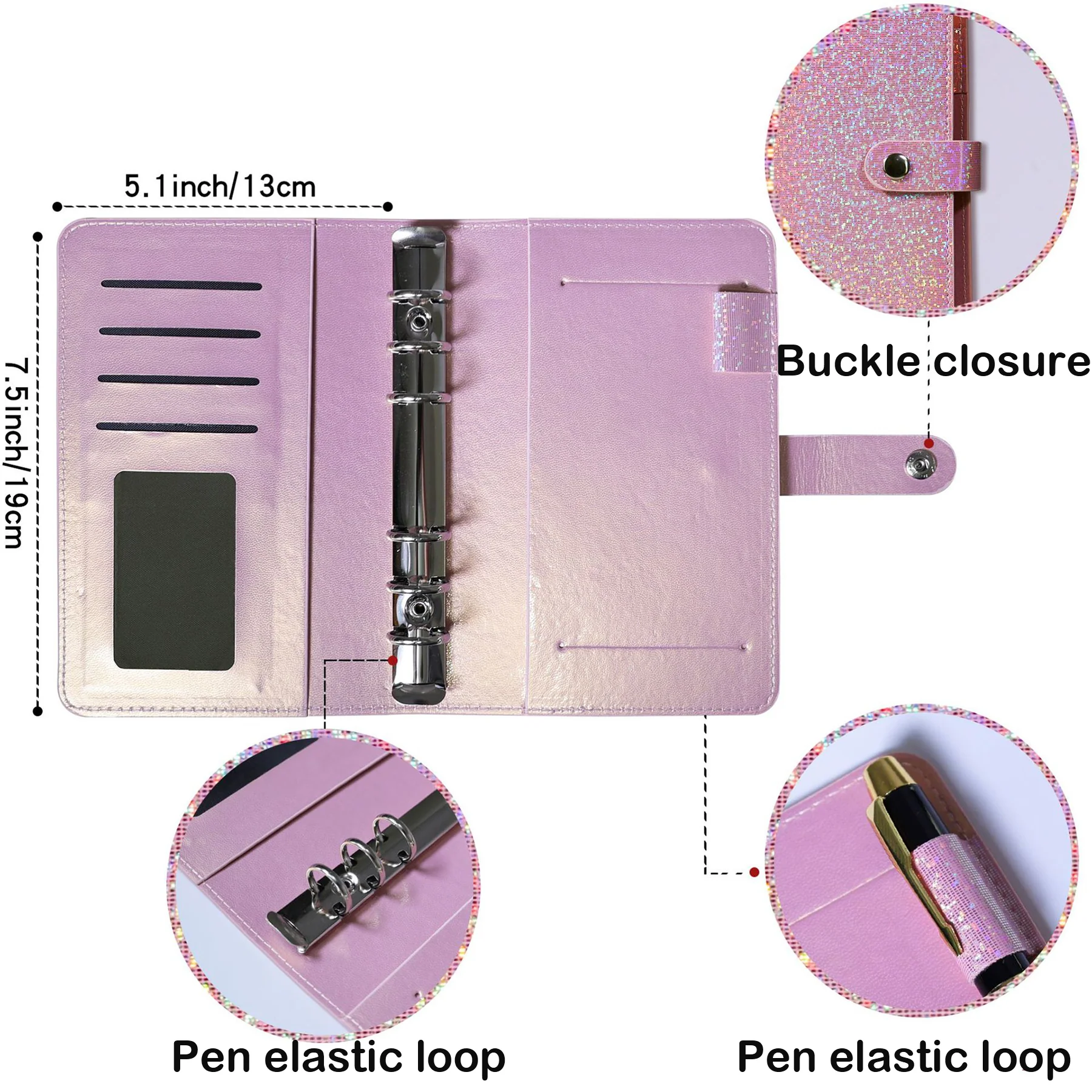 A6 Binder Budget Notebook
