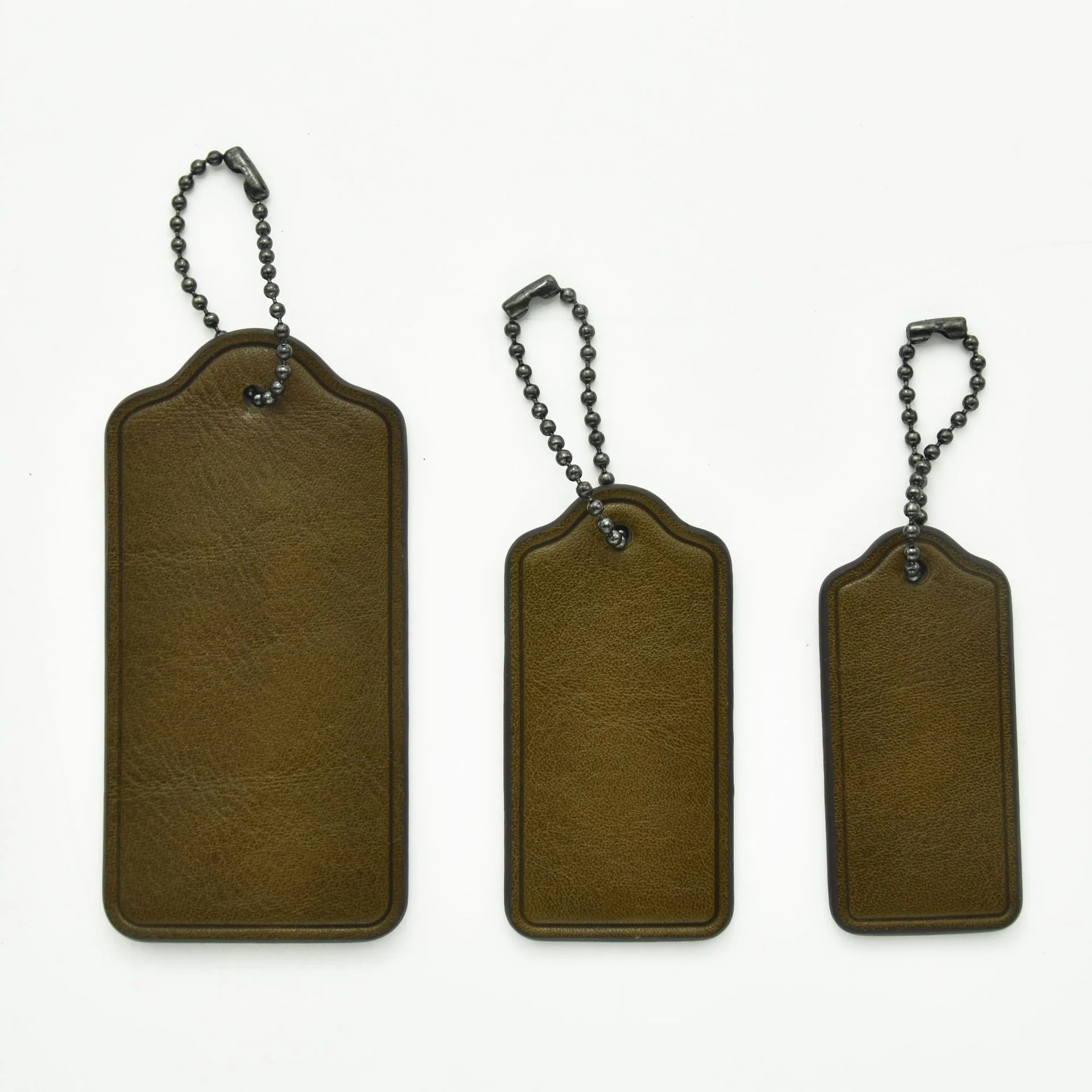 Leather Luggage Tags & Bag Charms